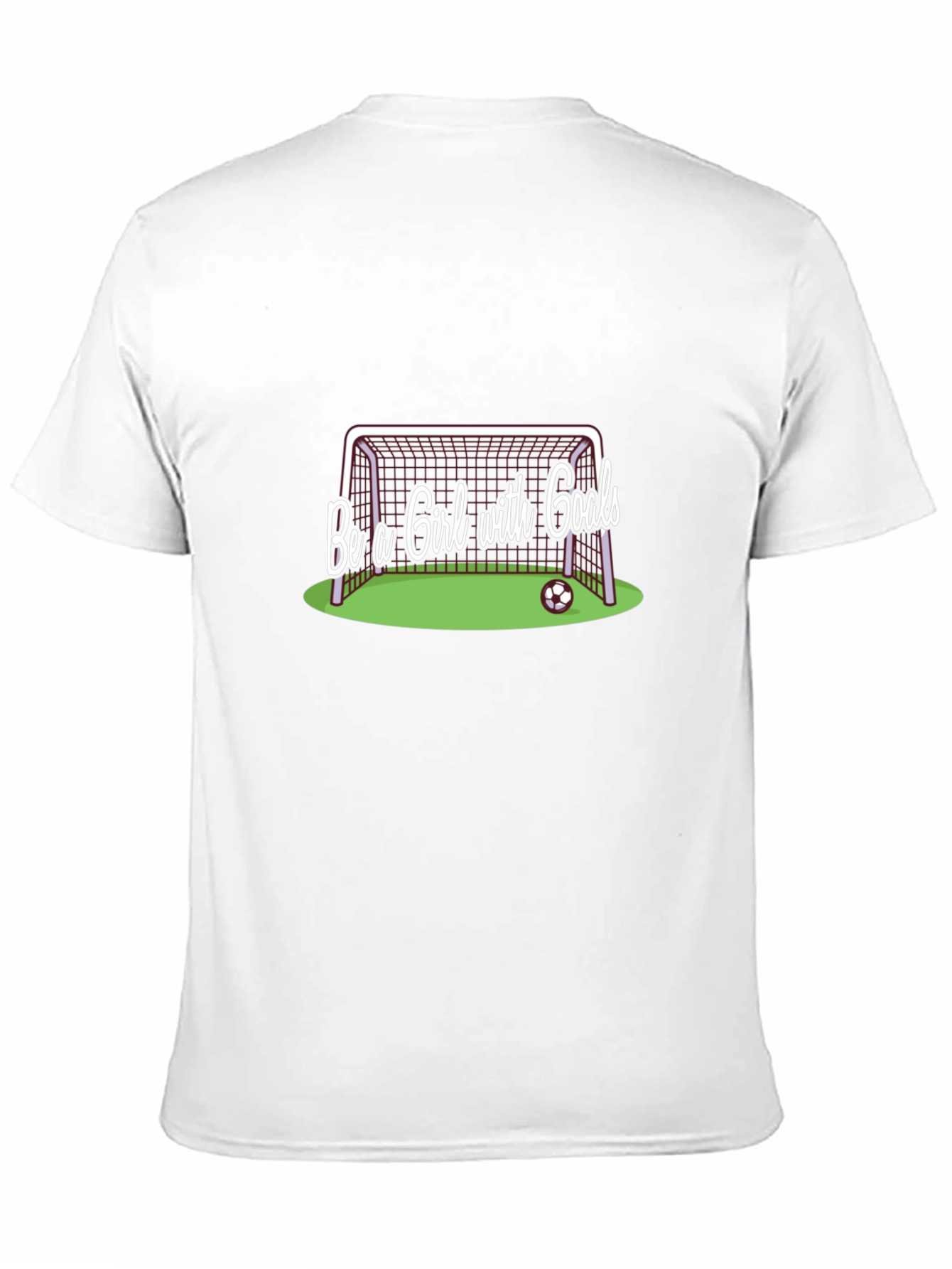 Be a Girl with Goals Black Graphic Tee