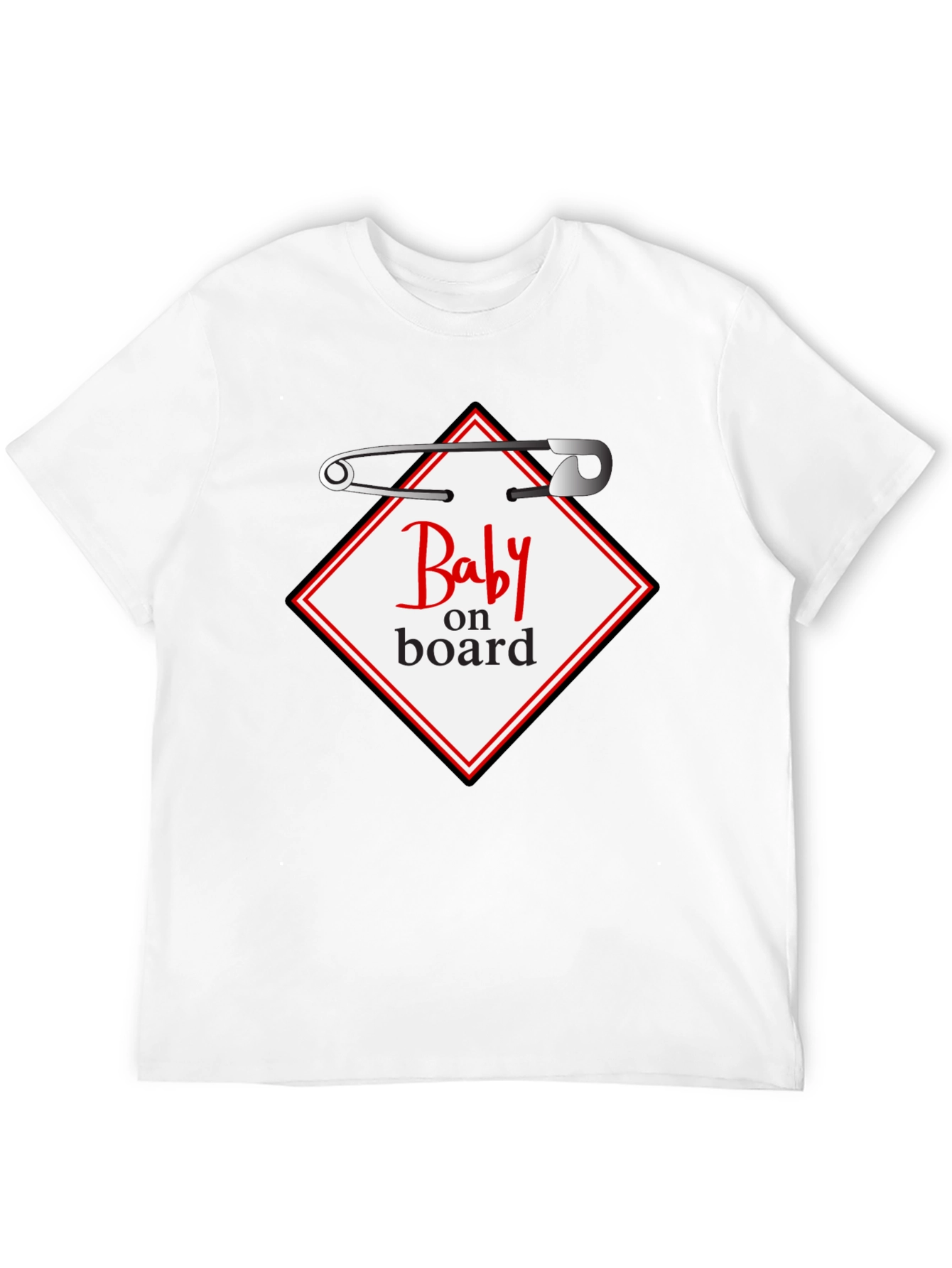 Baby on Board T-Shirt - Pregnancy Announcement Tee