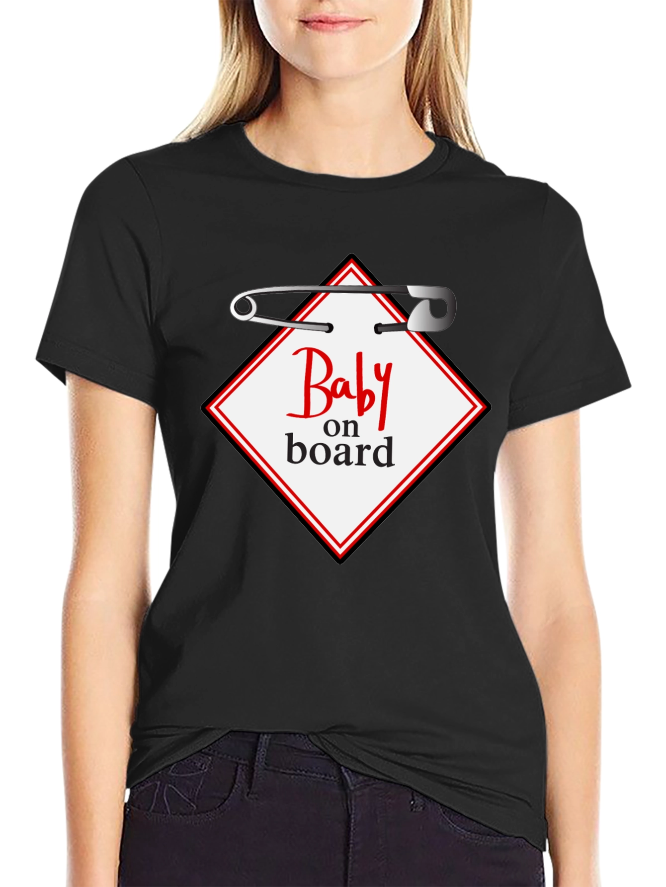 Baby on Board T-Shirt - Pregnancy Announcement Tee