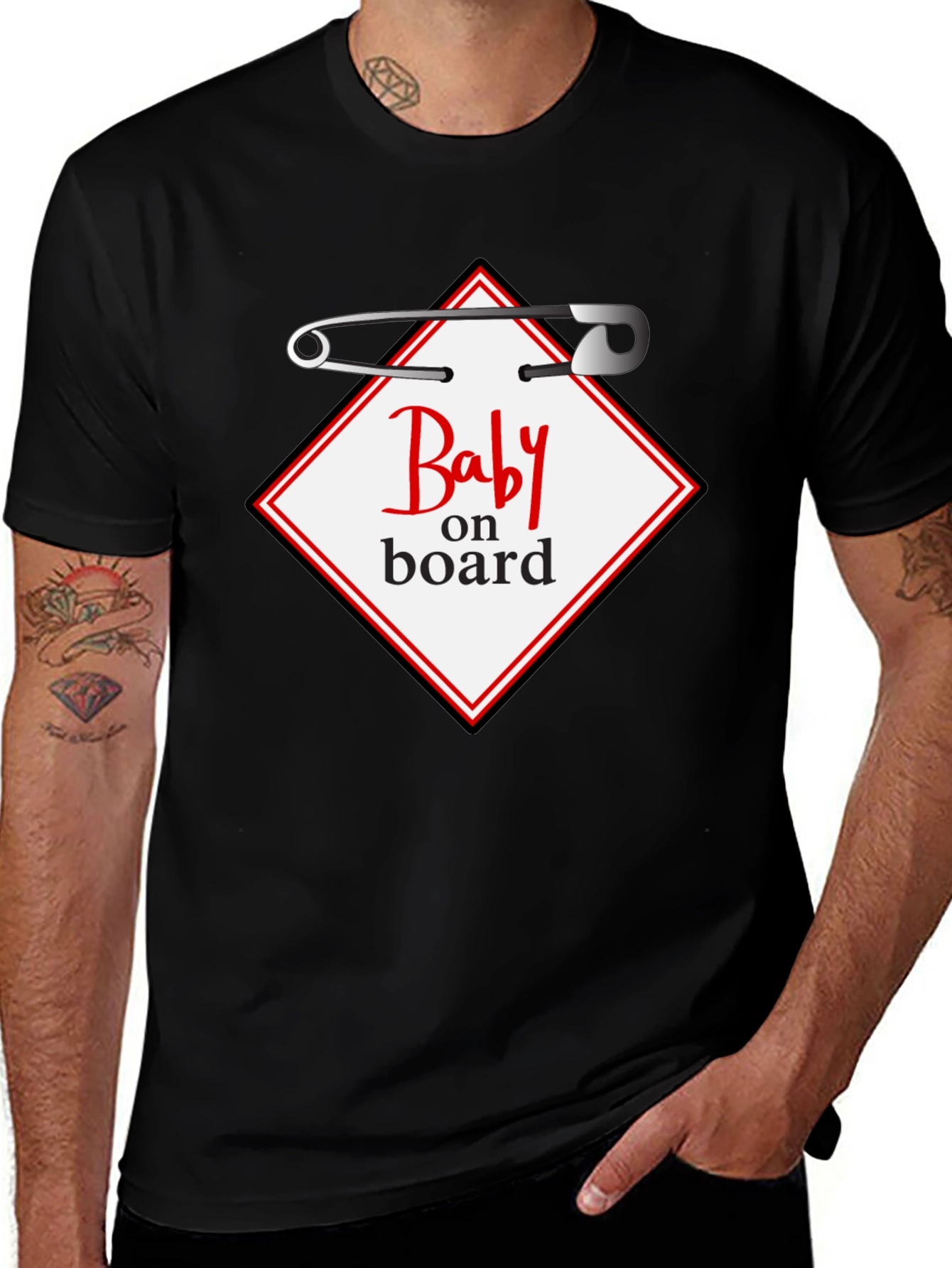 Baby on Board T-Shirt - Pregnancy Announcement Tee