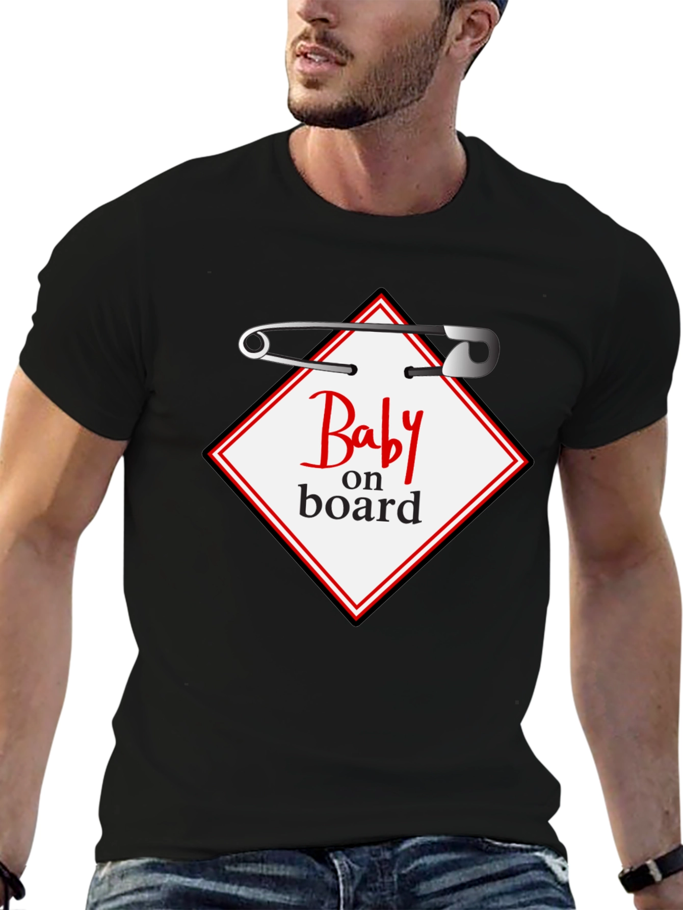 Baby on Board T-Shirt - Pregnancy Announcement Tee