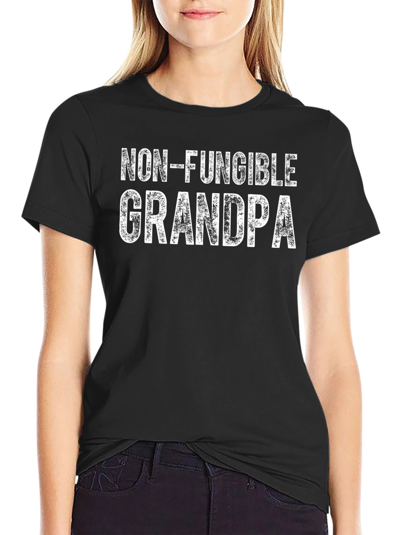 Non-Fungible Grandpa T-Shirt - Unique Grandfather Gift