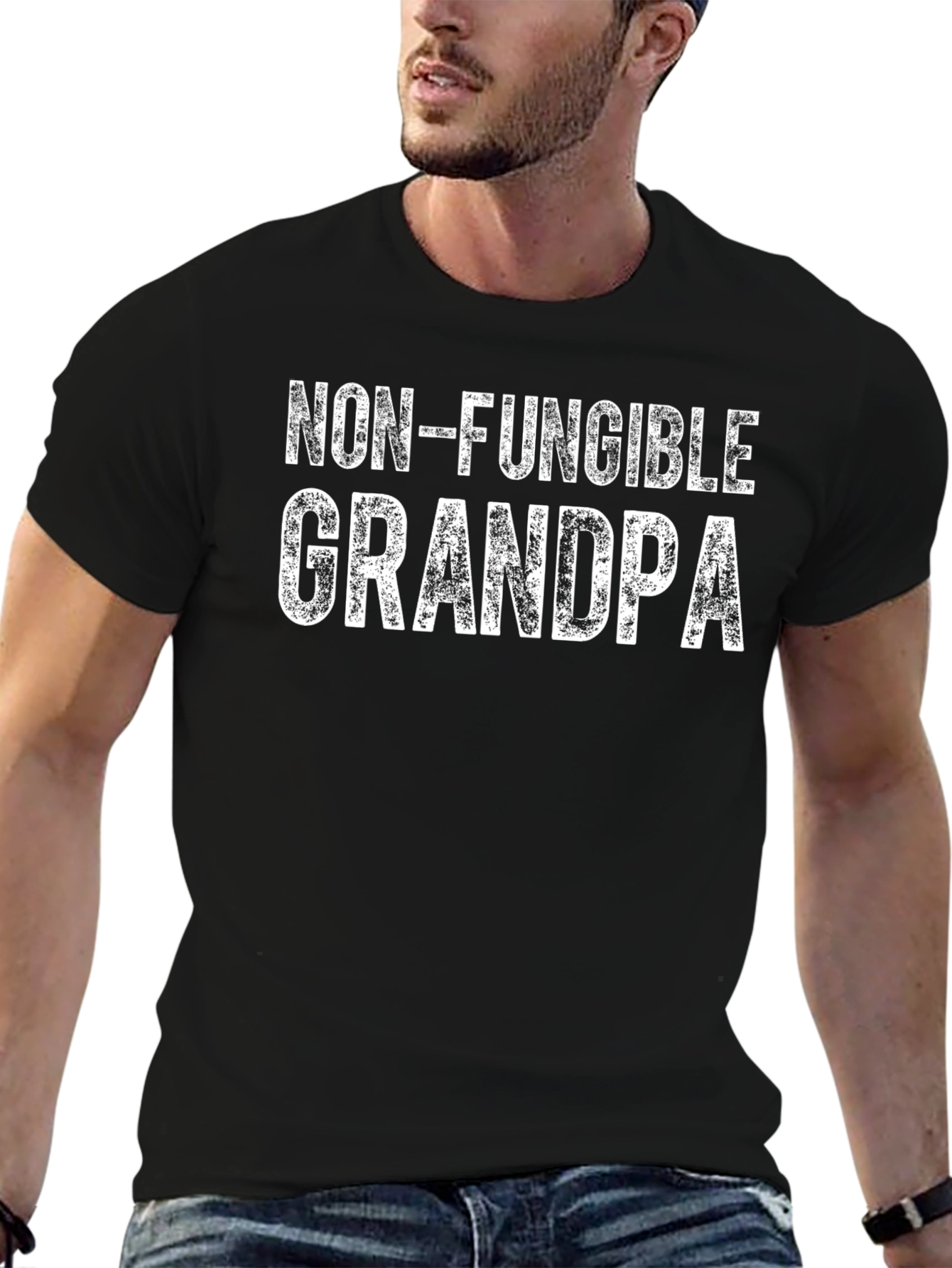 Non-Fungible Grandpa T-Shirt - Unique Grandfather Gift