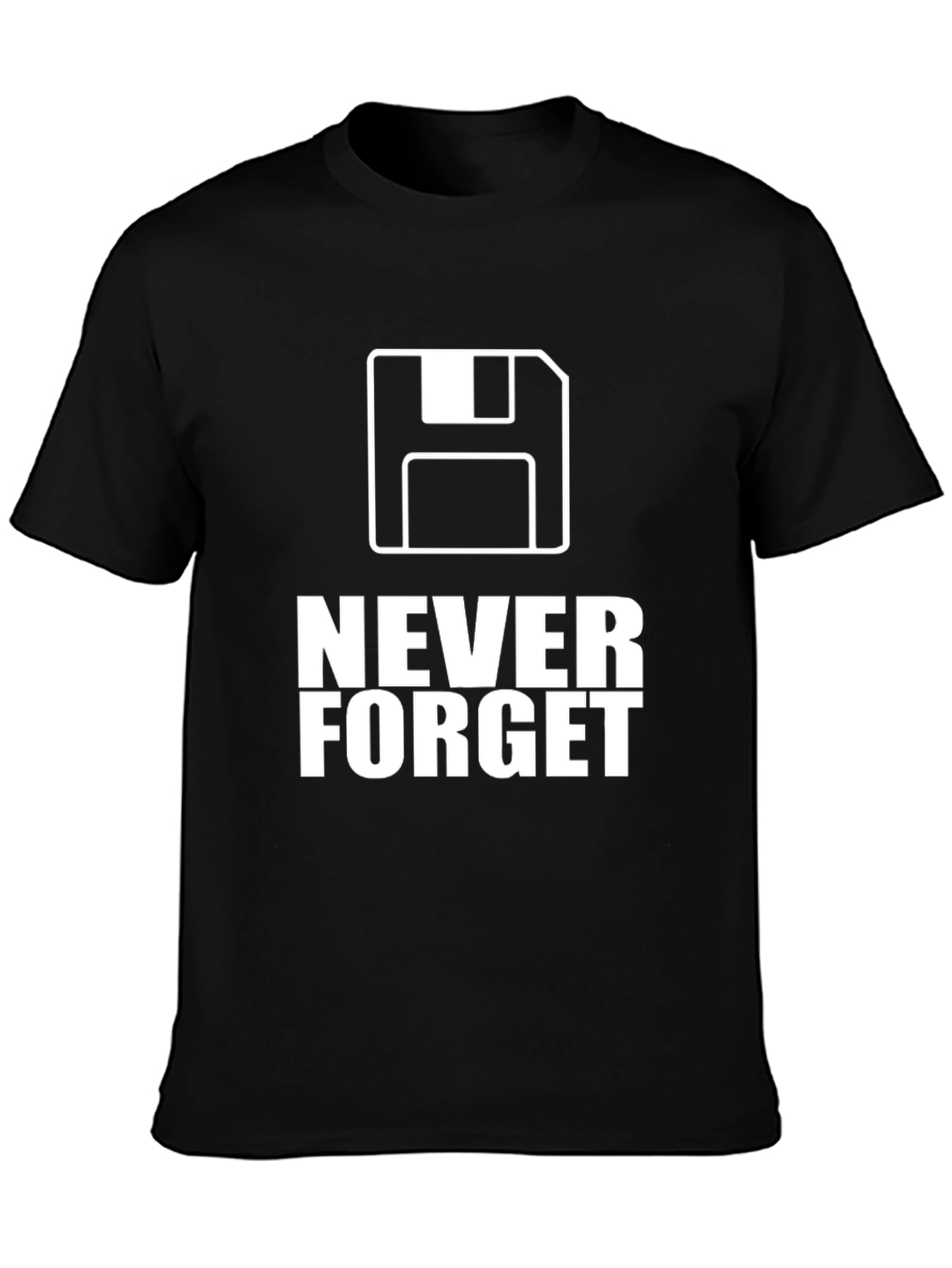 Never Forget Floppy Disk T-Shirt