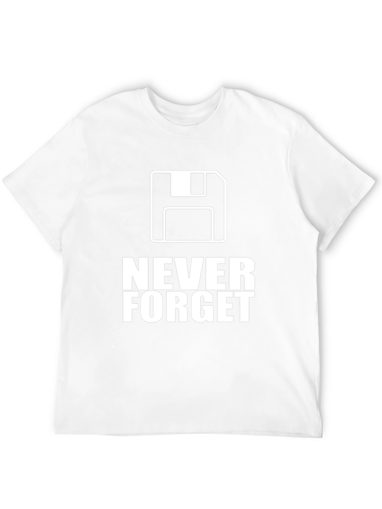 Never Forget Floppy Disk T-Shirt