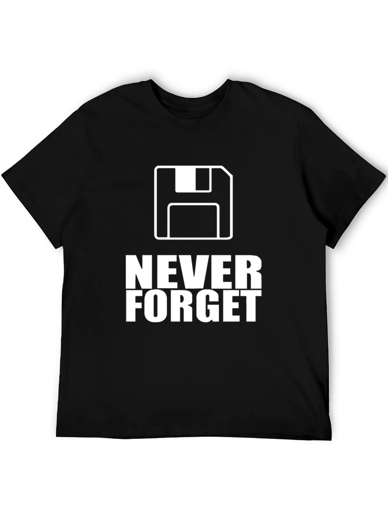 Never Forget Floppy Disk T-Shirt