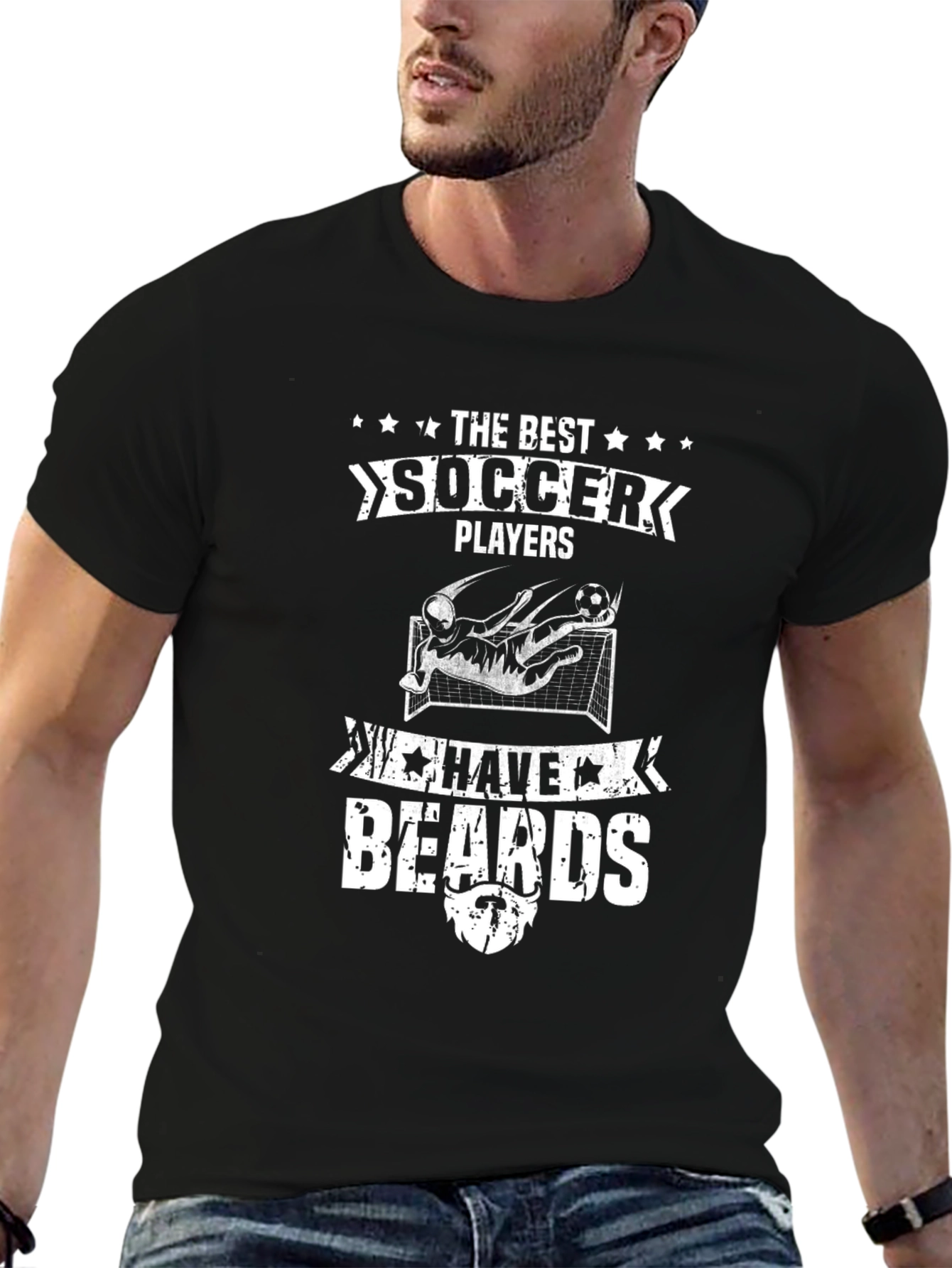 Soccer Players Have Beards Graphic T-Shirt