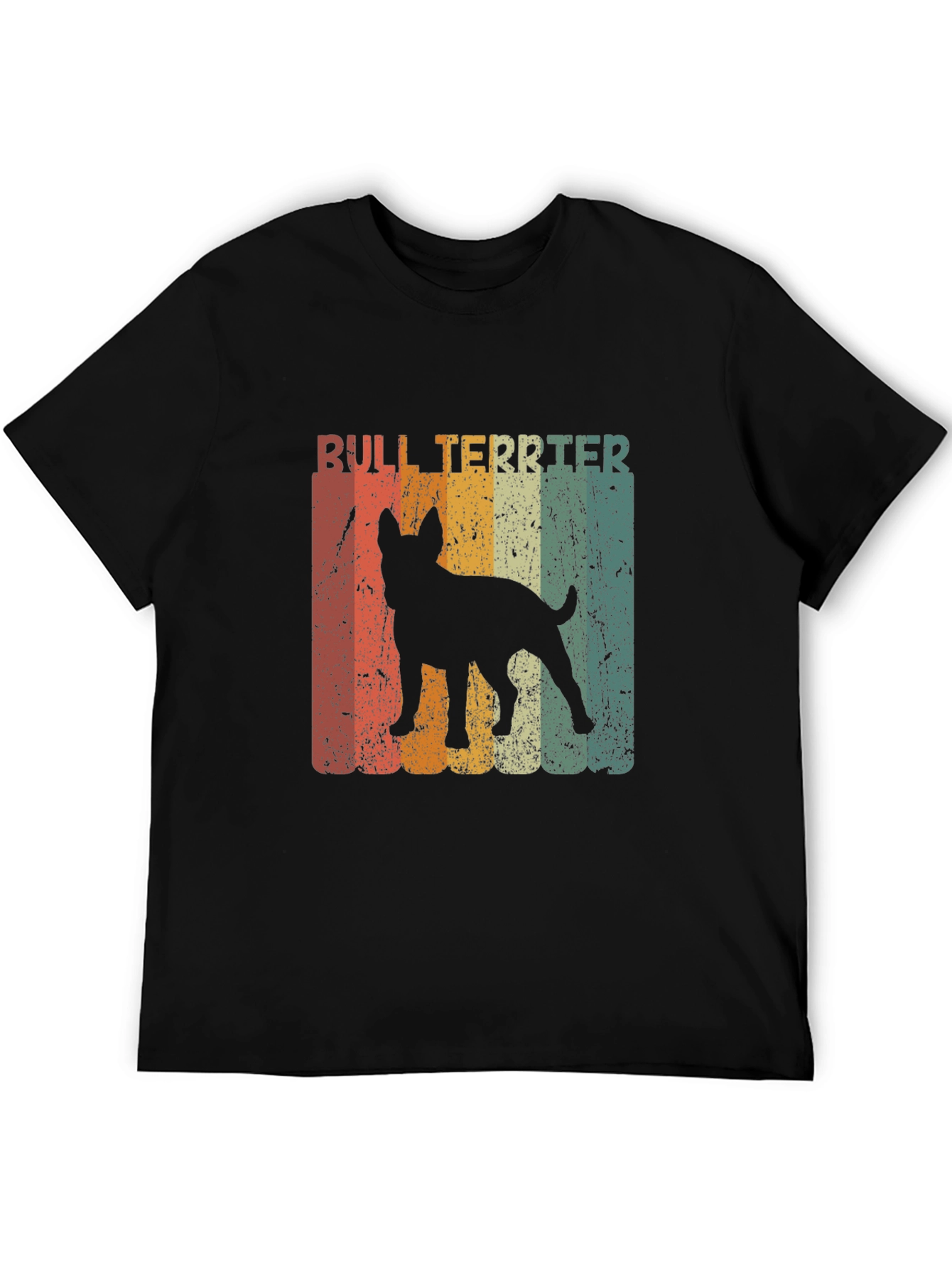 Bull Terrier Retro T-Shirt Dog Lover Tee