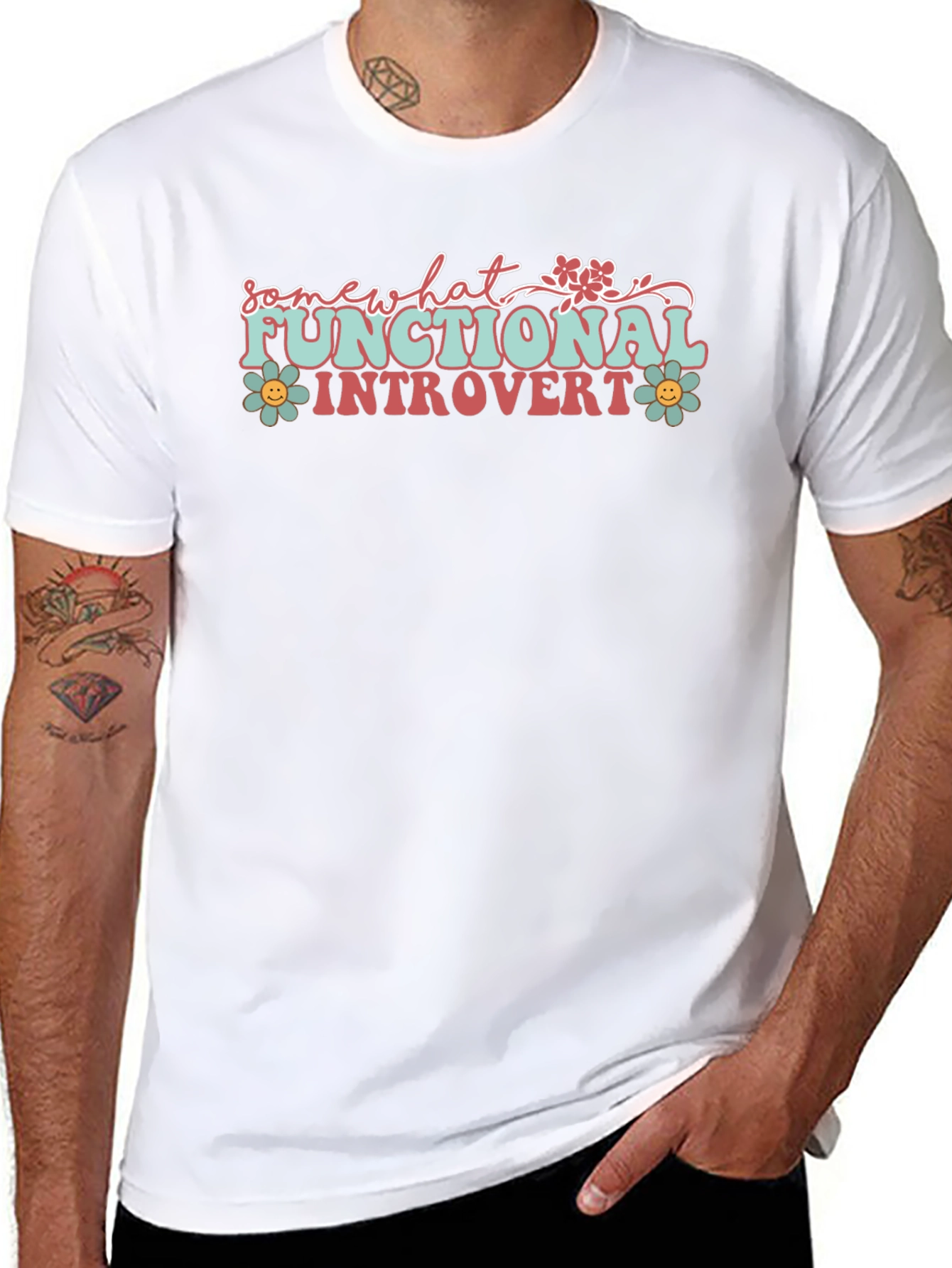 Functional Introvert Graphic T-Shirt