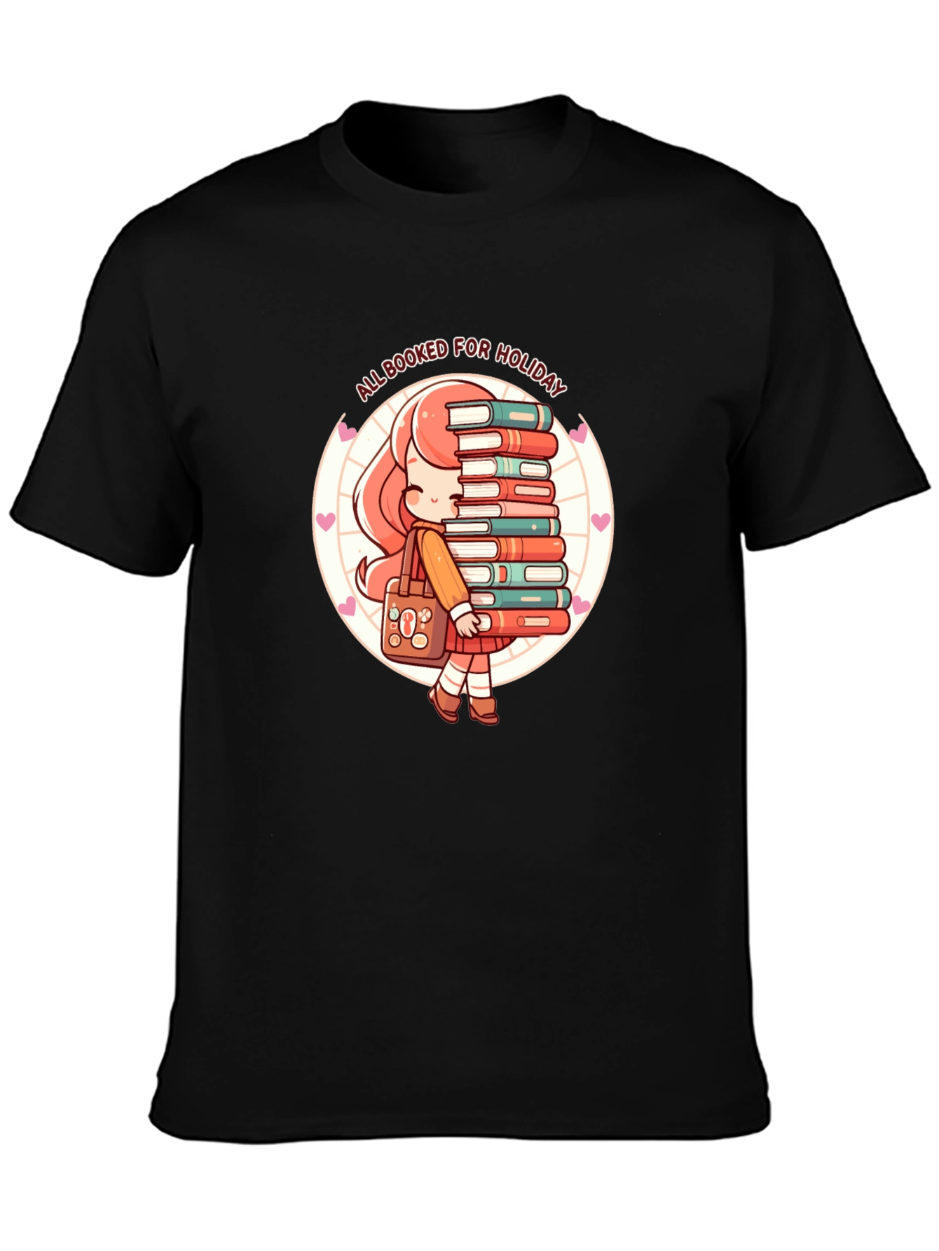 Booked for Holiday Graphic Tee