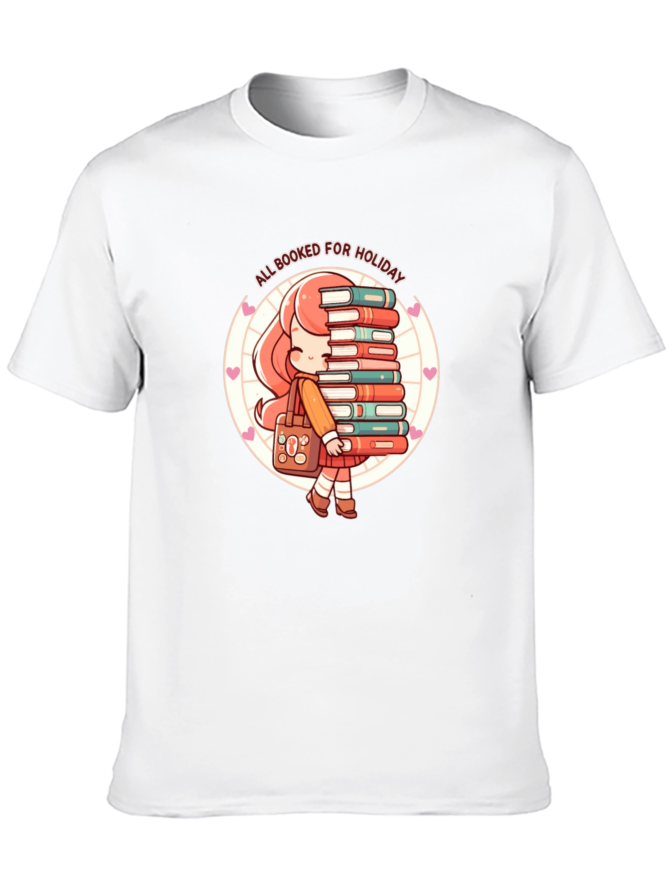 Booked for Holiday Graphic Tee