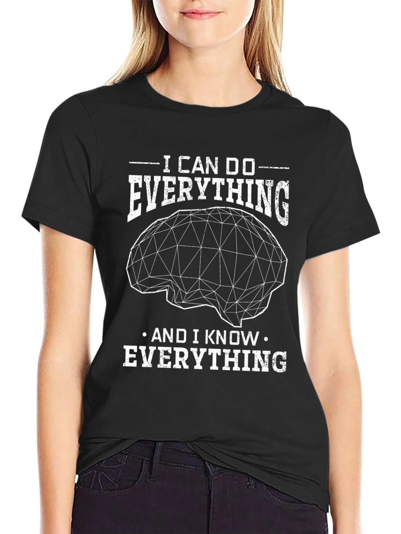 I Can Do Everything Brain Graphic T-Shirt