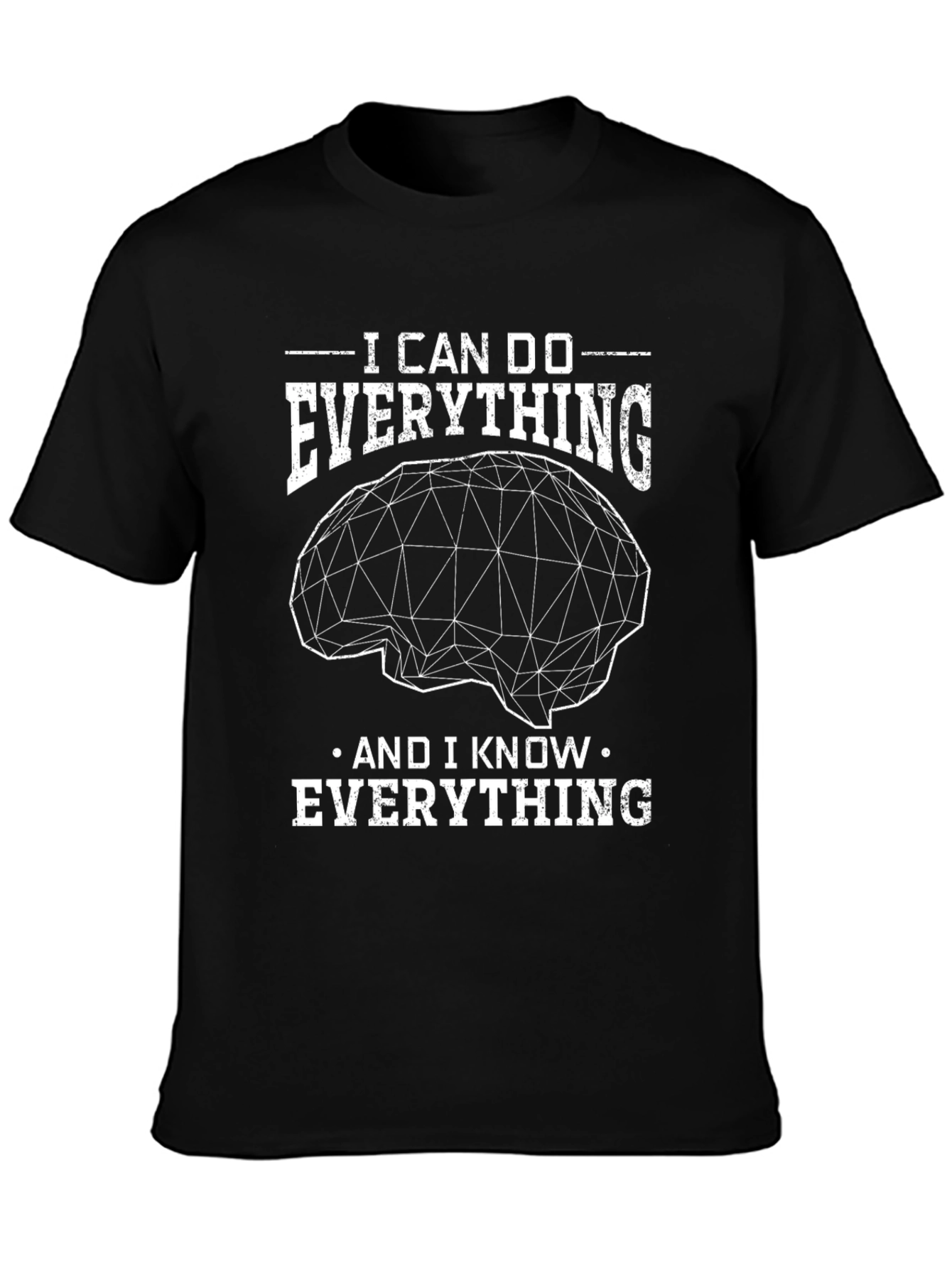 I Can Do Everything Brain Graphic T-Shirt