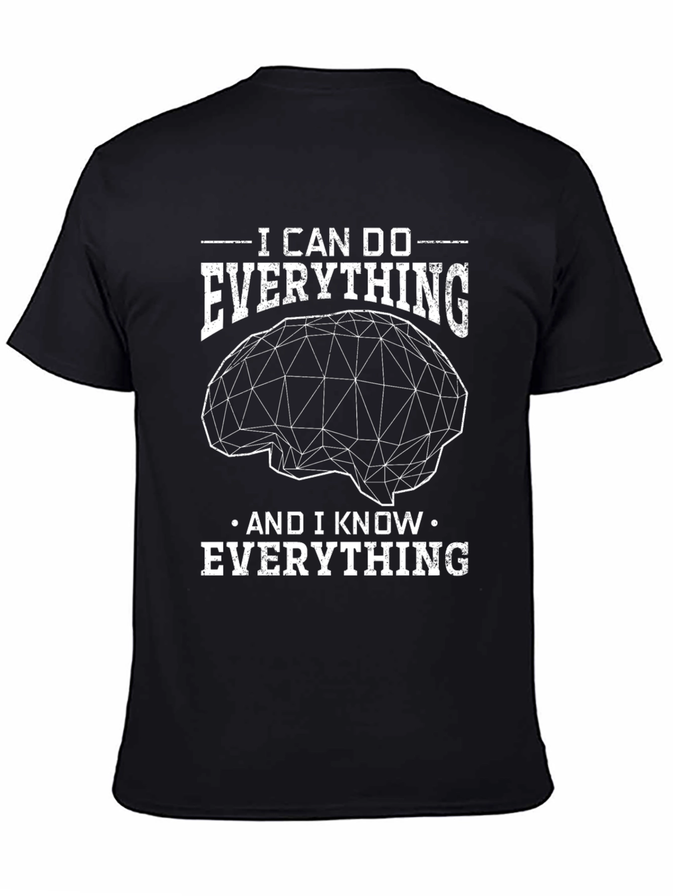 I Can Do Everything Brain Graphic T-Shirt