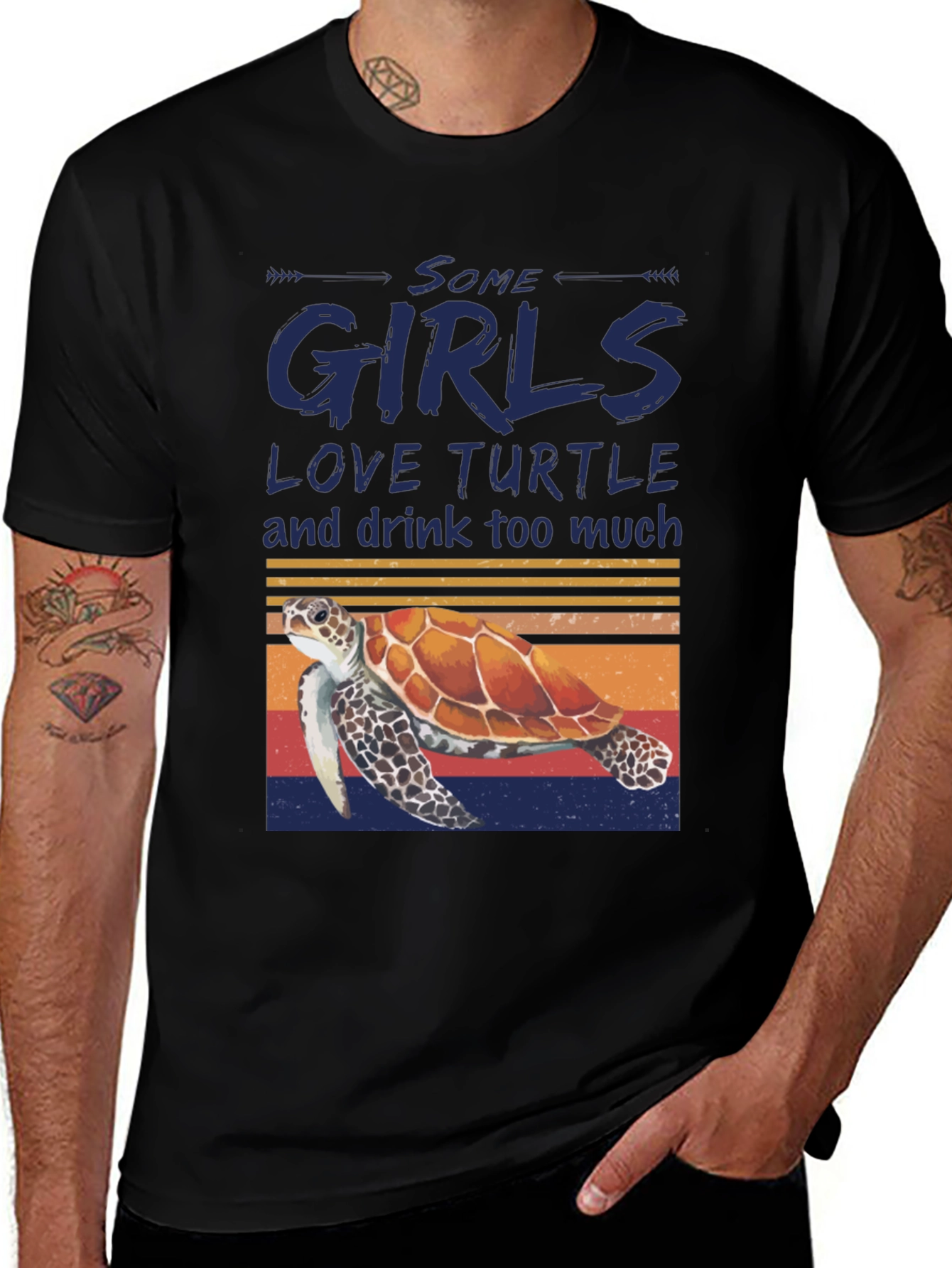 Some Girls Love Turtles T-Shirt