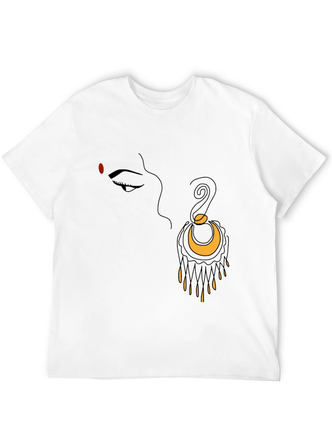 Elegant Graphic Tee - Goddess Inspired
