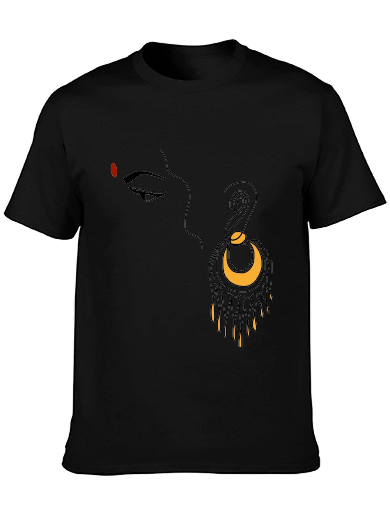 Elegant Graphic Tee - Goddess Inspired