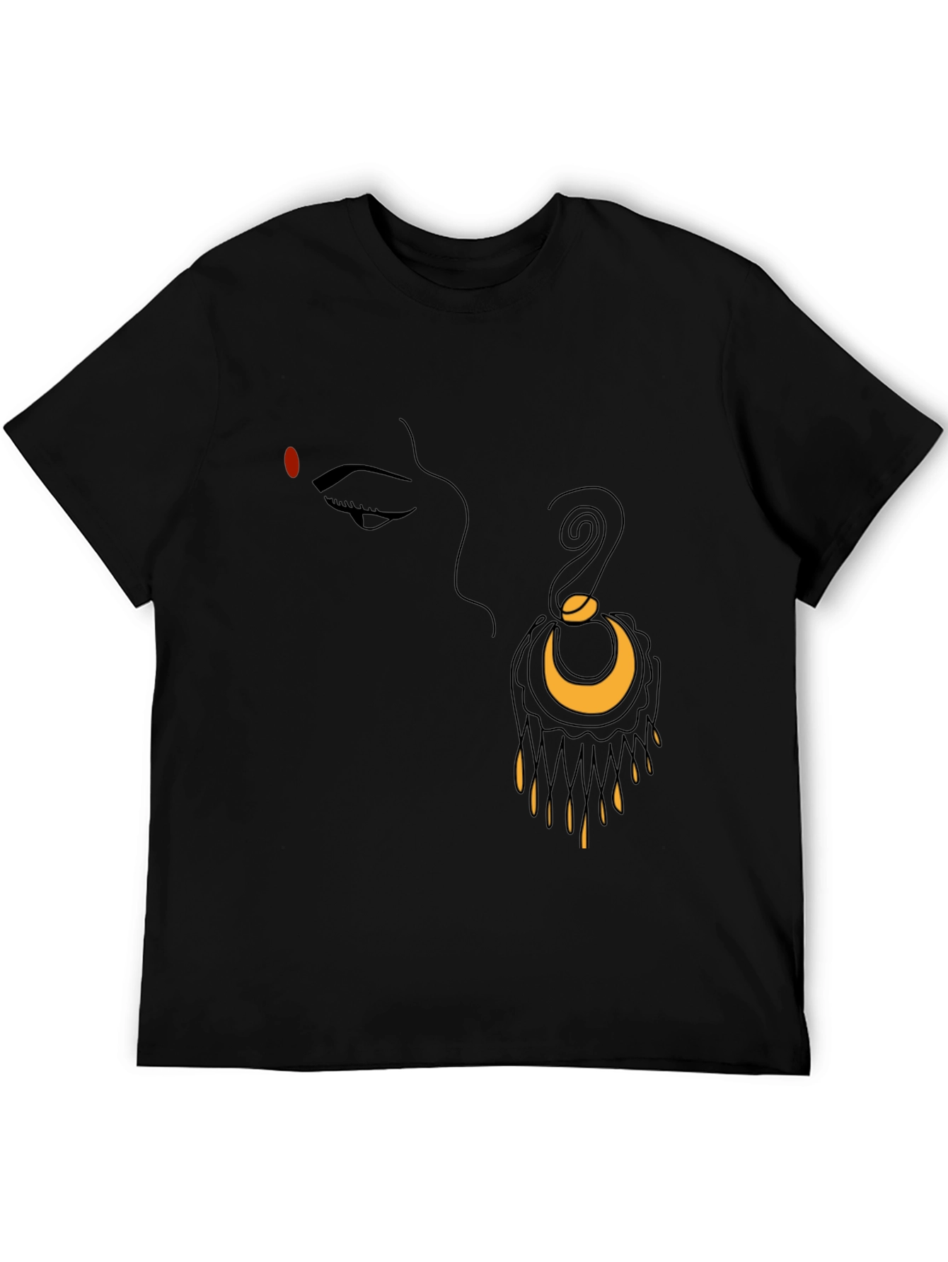 Elegant Graphic Tee - Goddess Inspired