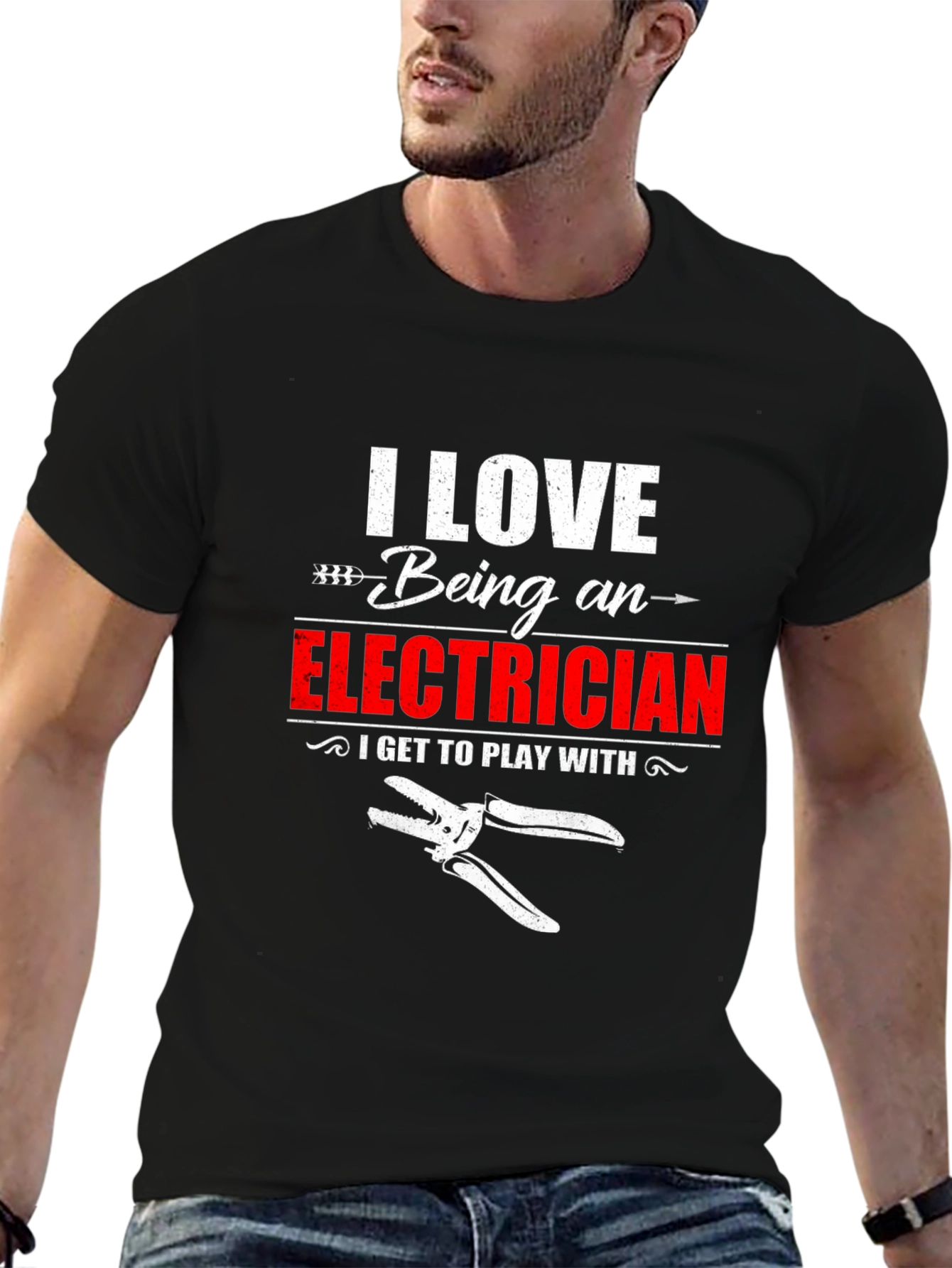 I Love Being an Electrician T-Shirt