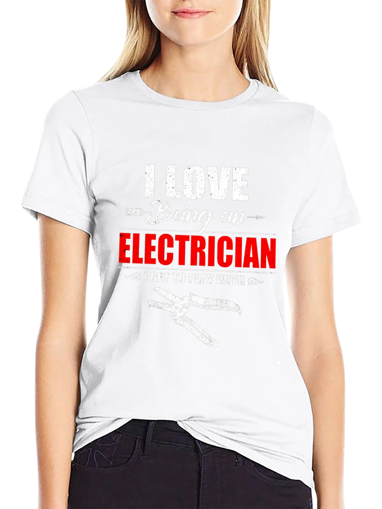 I Love Being an Electrician T-Shirt