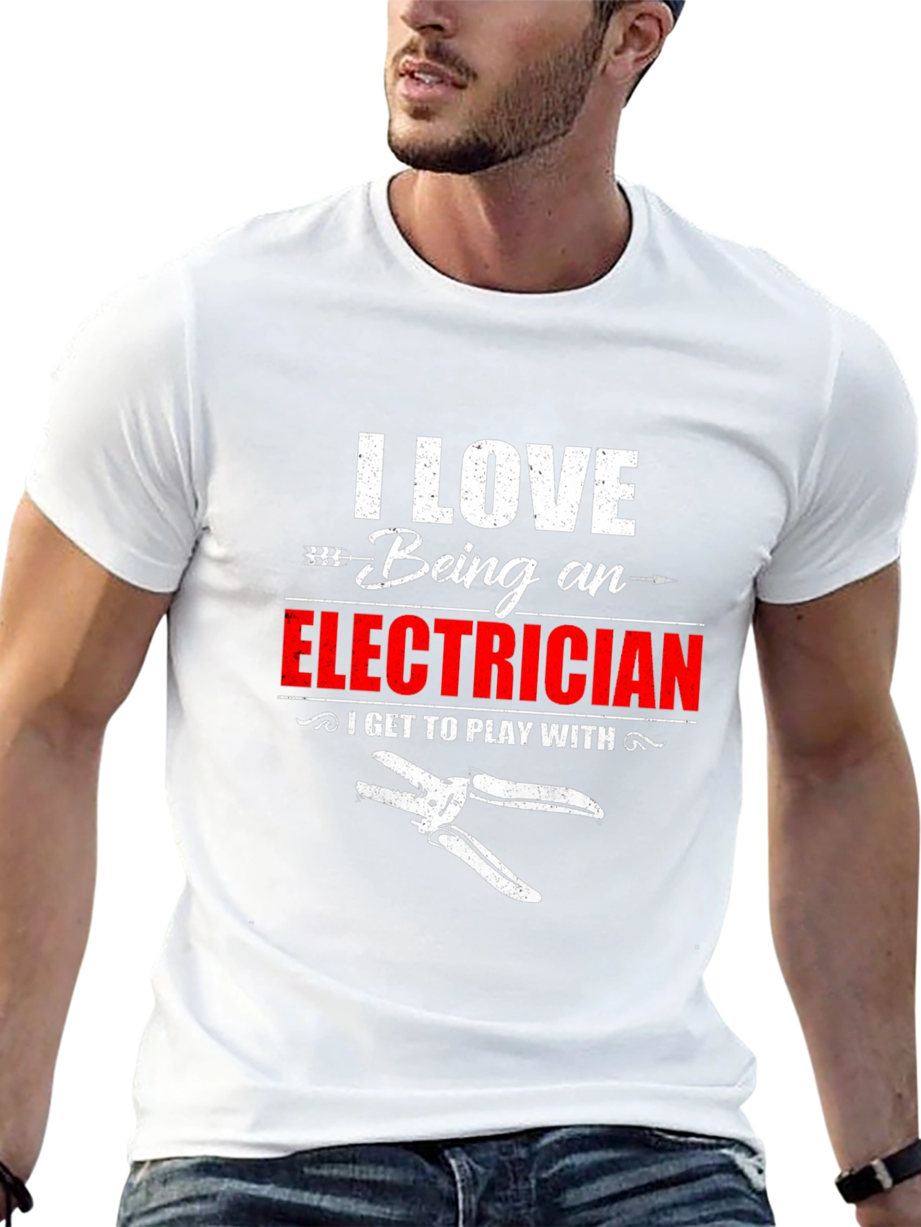 I Love Being an Electrician T-Shirt