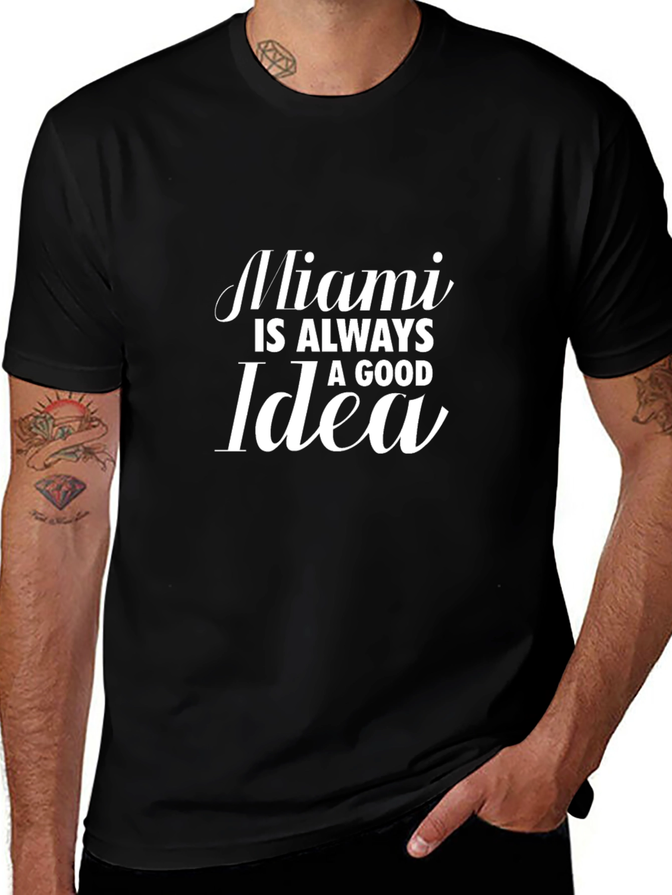 Miami Is Always a Good Idea Graphic T-Shirt