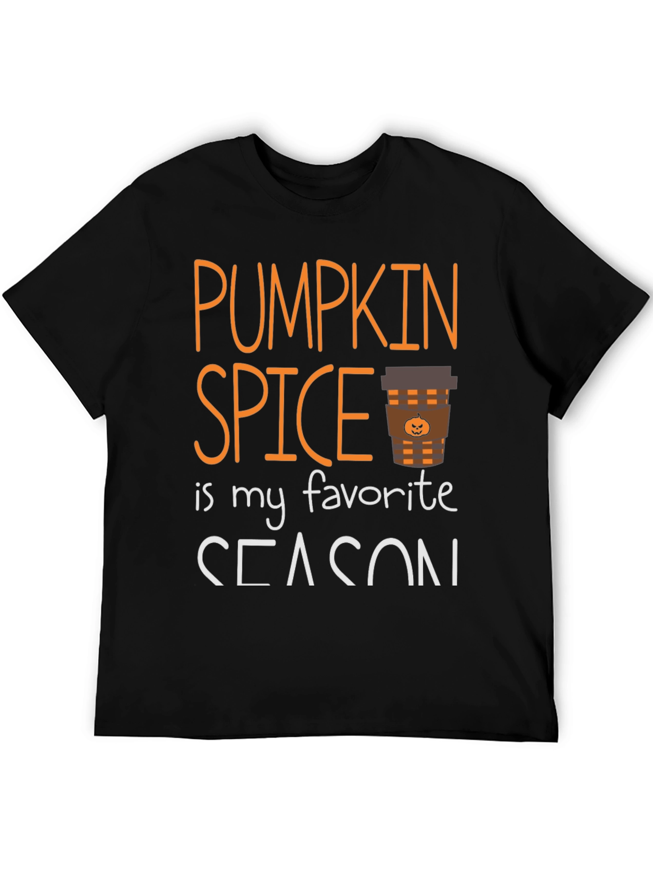 Pumpkin Spice Season Graphic T-Shirt
