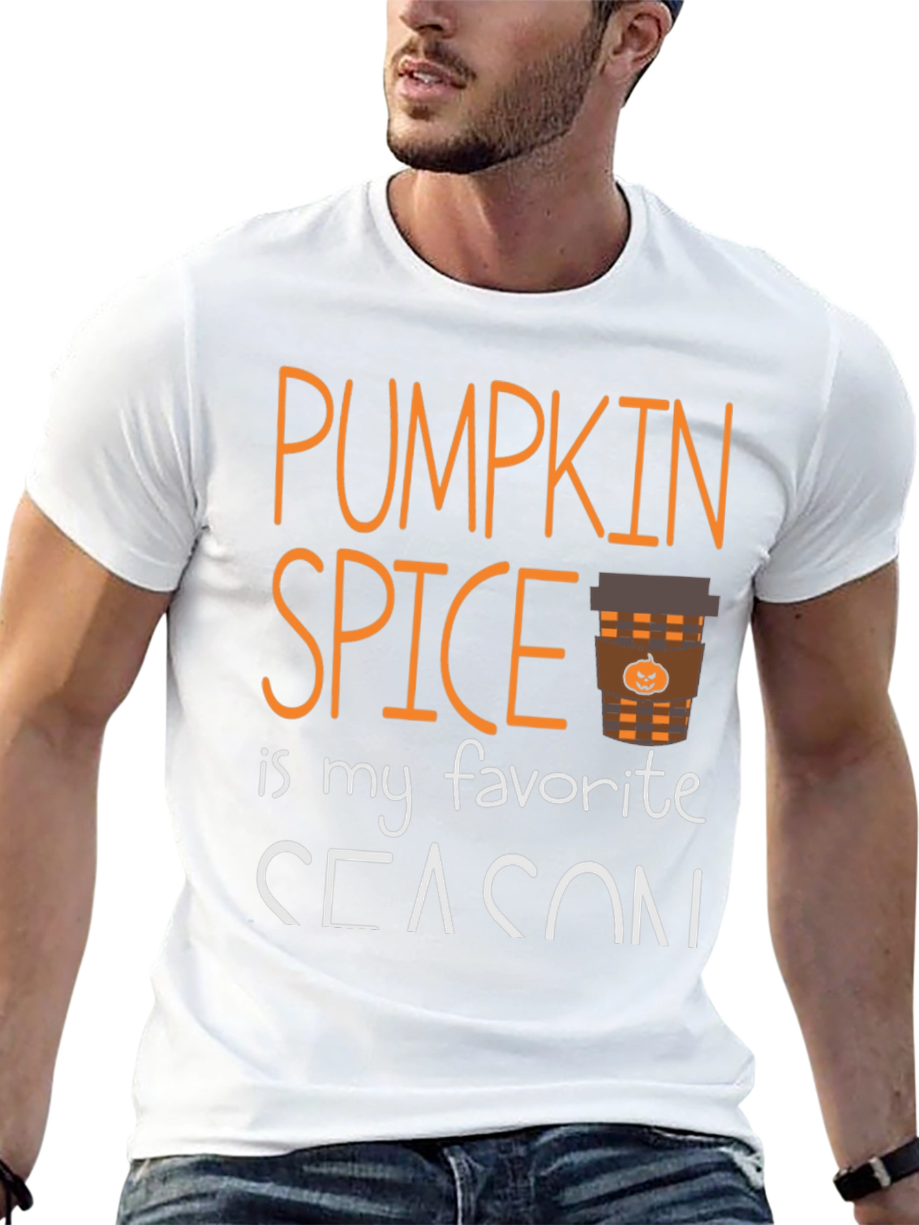 Pumpkin Spice Season Graphic T-Shirt