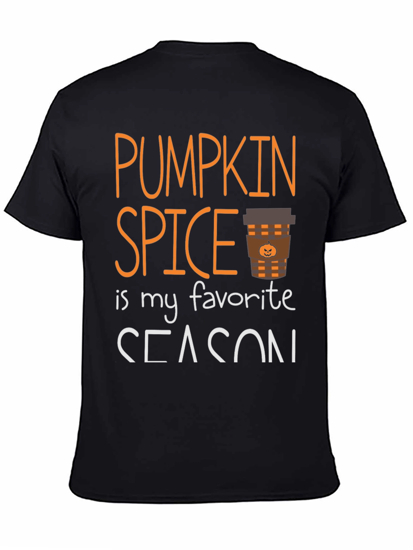 Pumpkin Spice Season Graphic T-Shirt