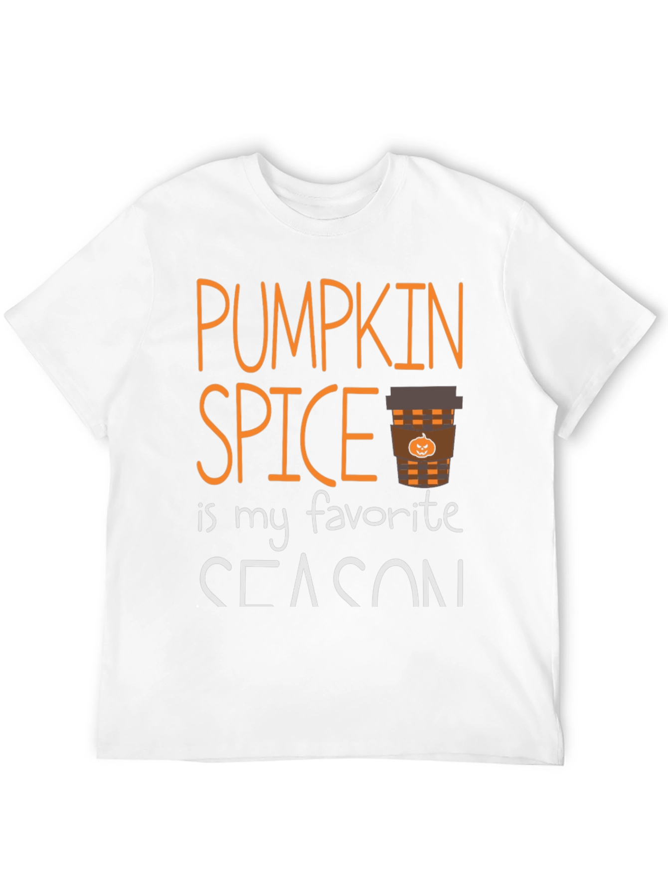 Pumpkin Spice Season Graphic T-Shirt