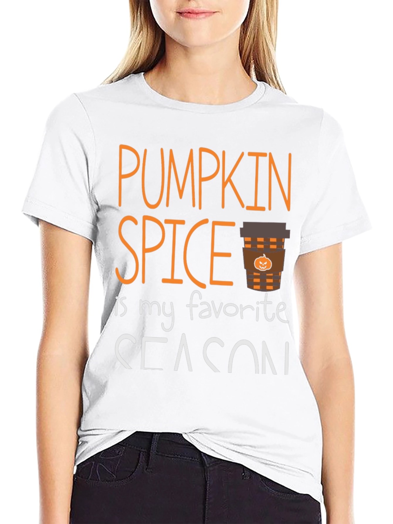 Pumpkin Spice Season Graphic T-Shirt