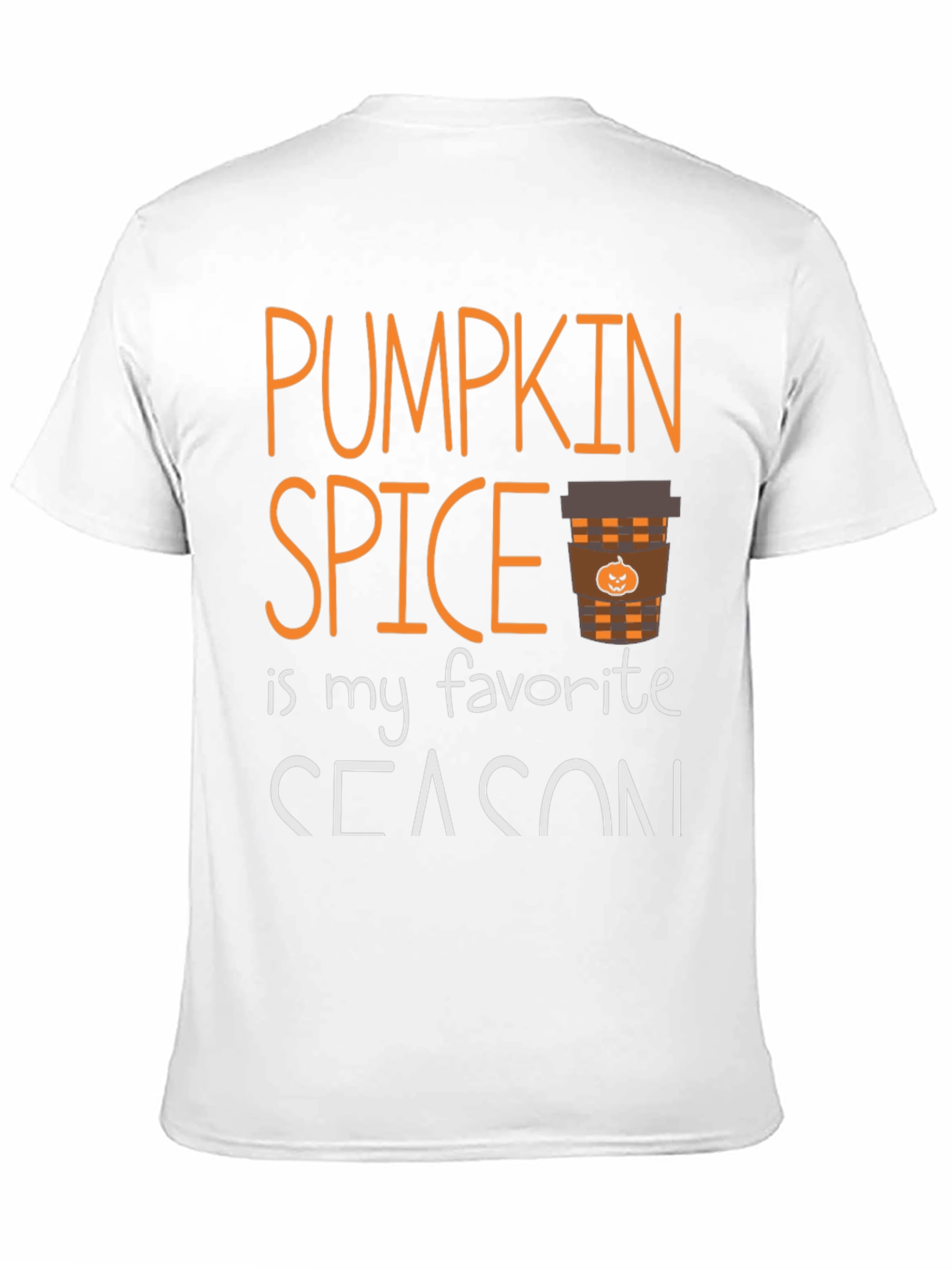 Pumpkin Spice Season Graphic T-Shirt