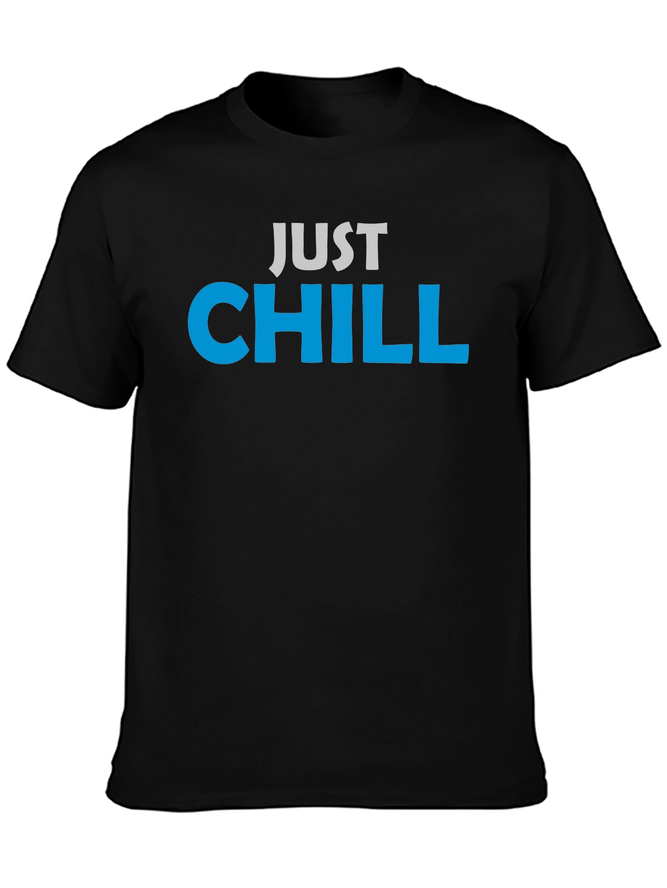 Just Chill Graphic Tee - Relaxed Casual Comfort