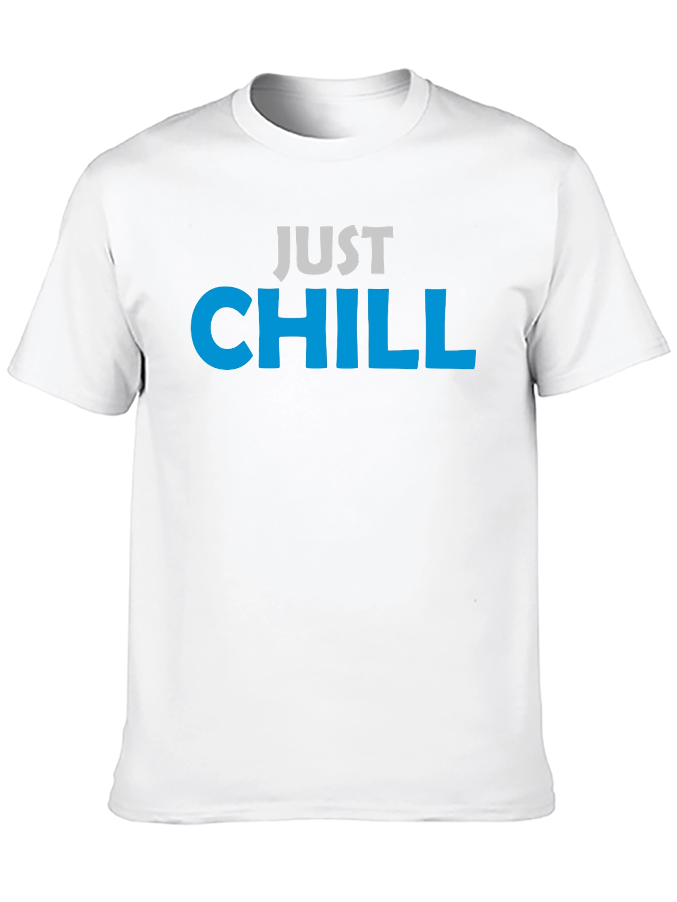 Just Chill Graphic Tee - Relaxed Casual Comfort