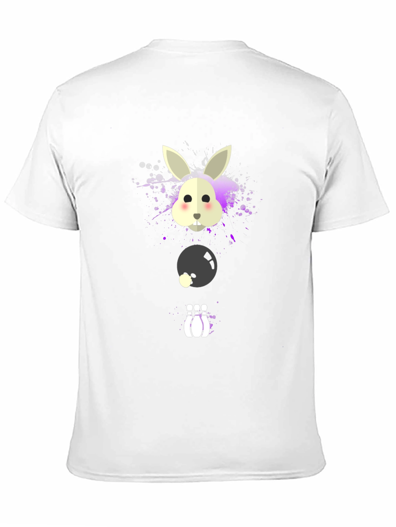 Bunny Bowling Strike Graphic Tee