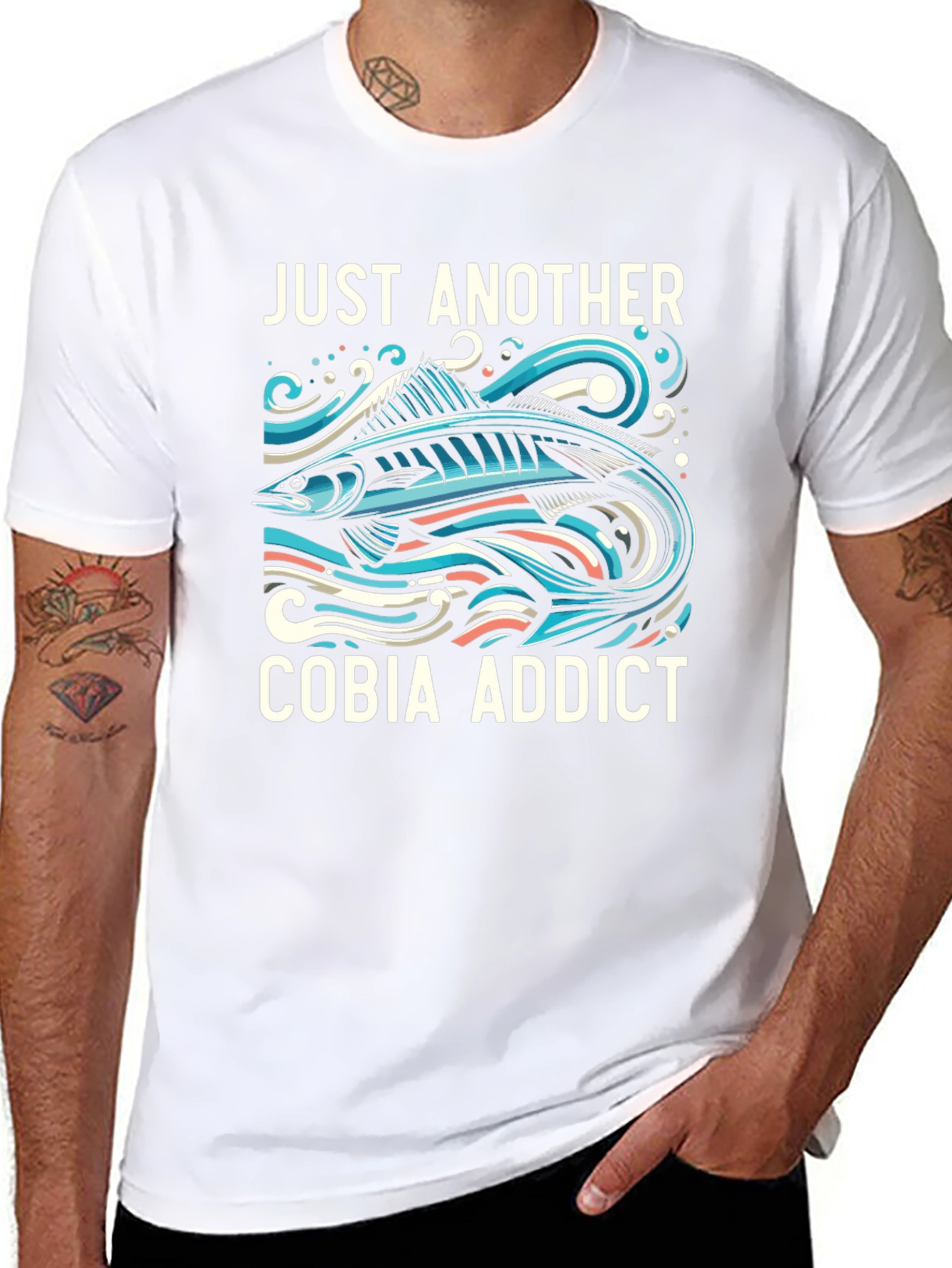 Just Another Cobia Addict Graphic Tee