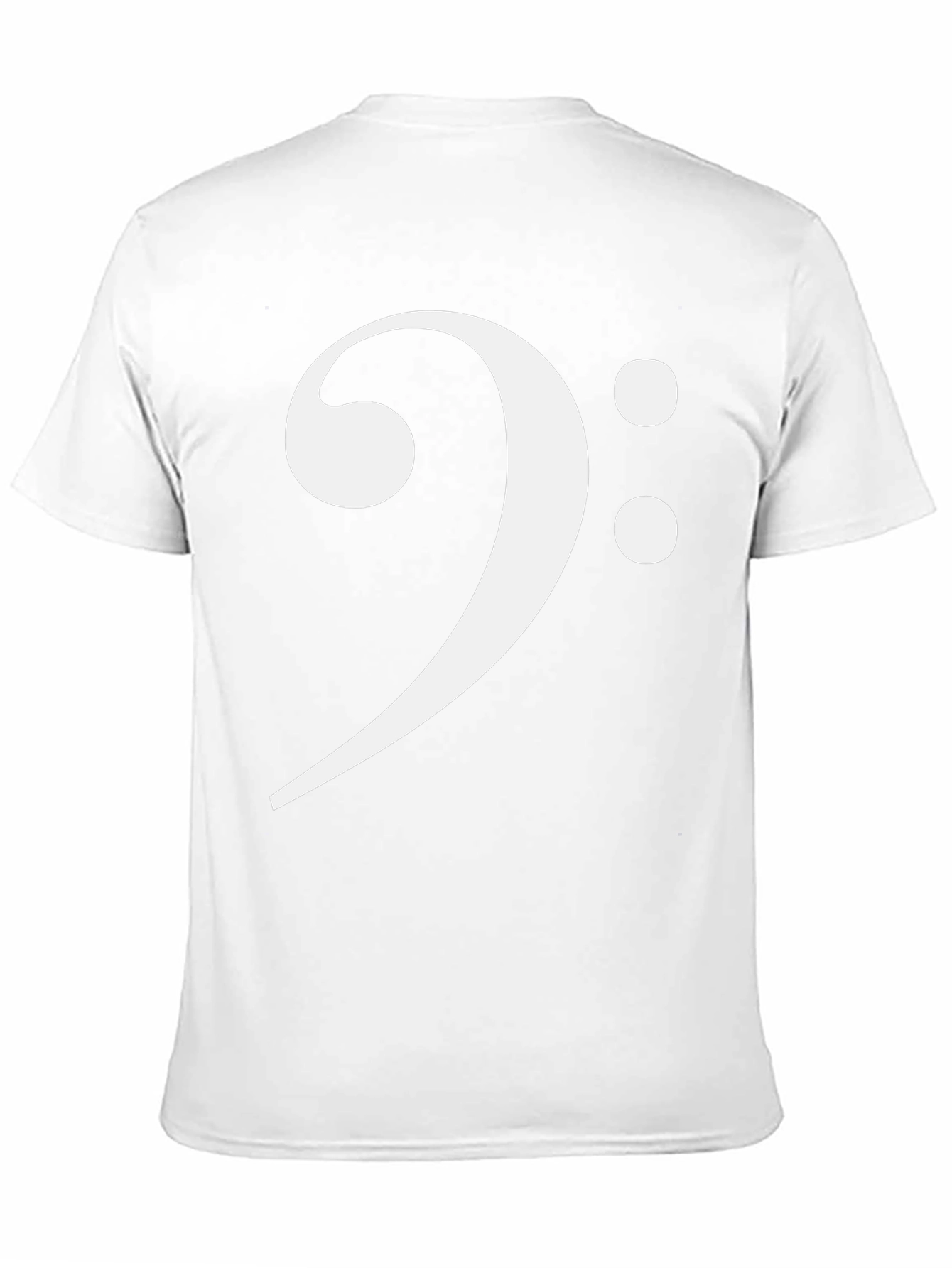 Bass Clef T-Shirt - Music Lover Tee
