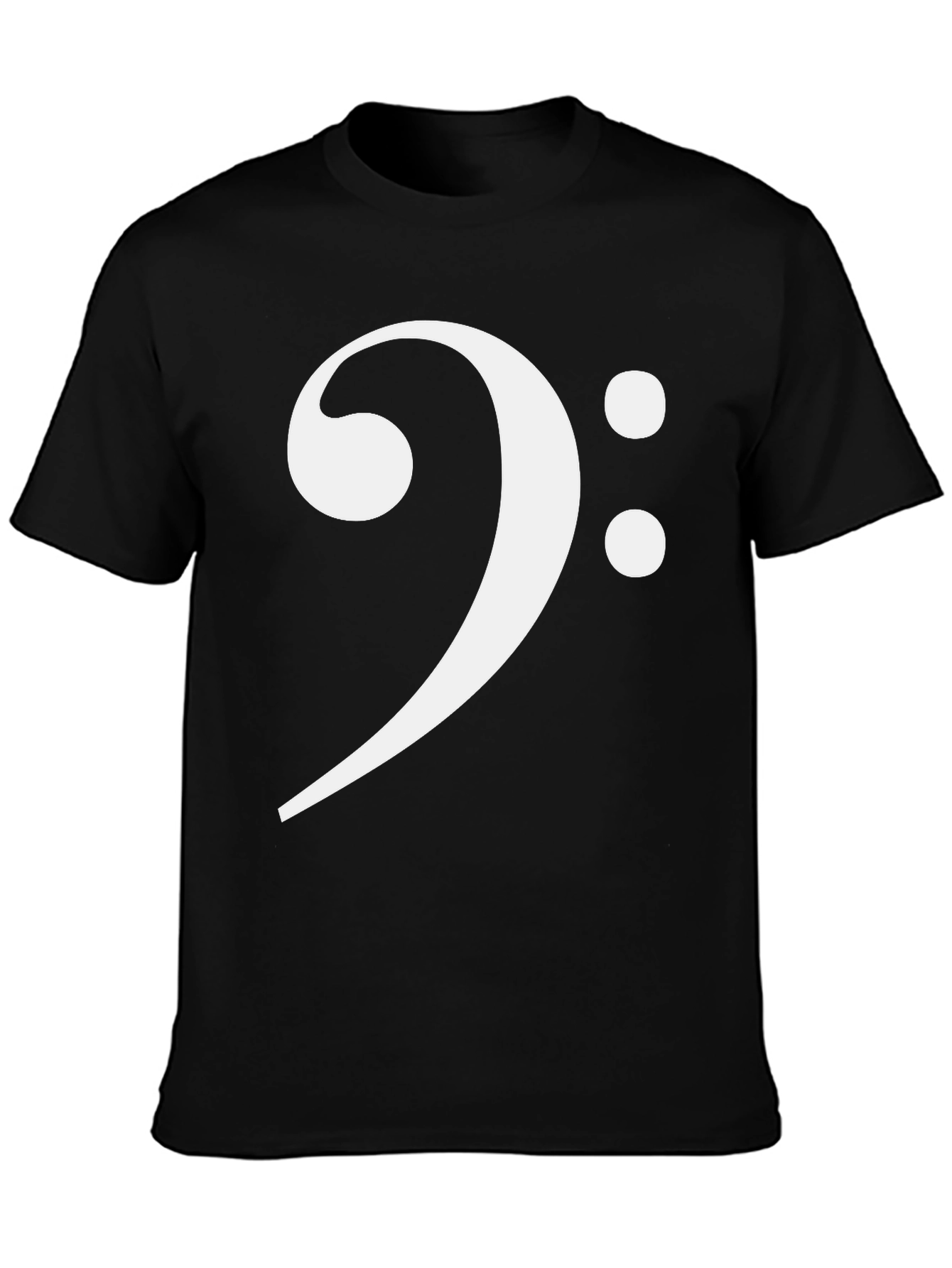 Bass Clef T-Shirt - Music Lover Tee