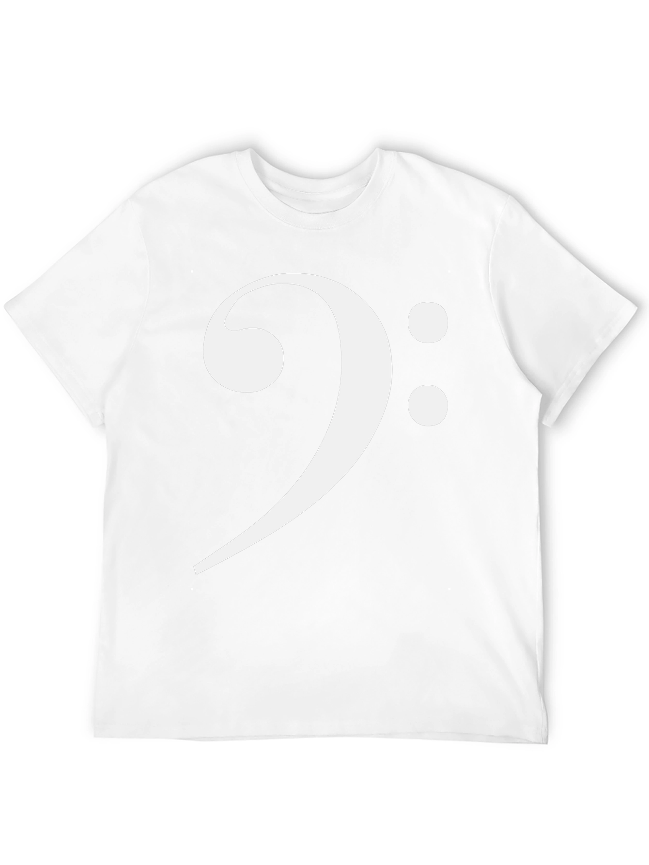 Bass Clef T-Shirt - Music Lover Tee