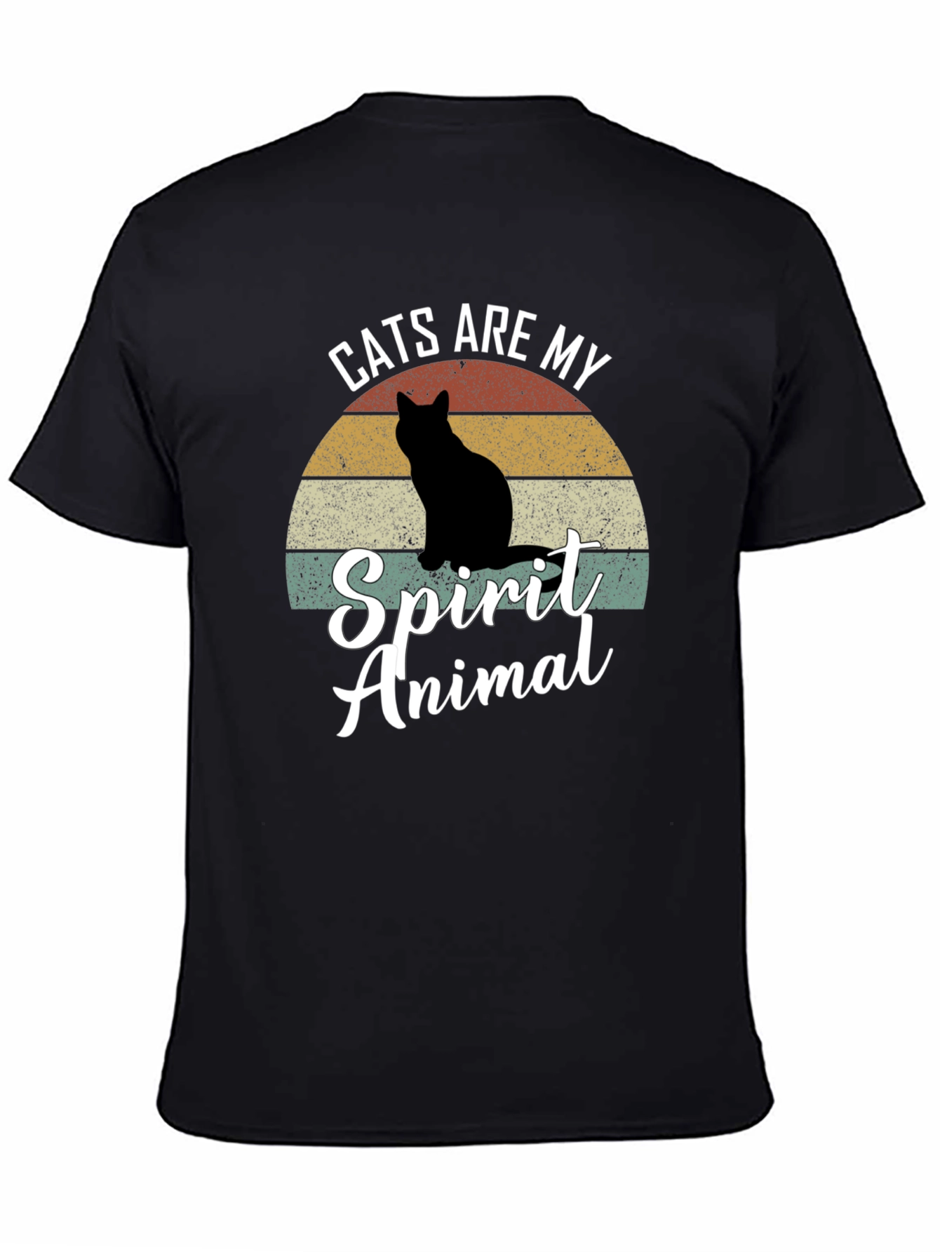 Cats Are My Spirit Animal Graphic Tee