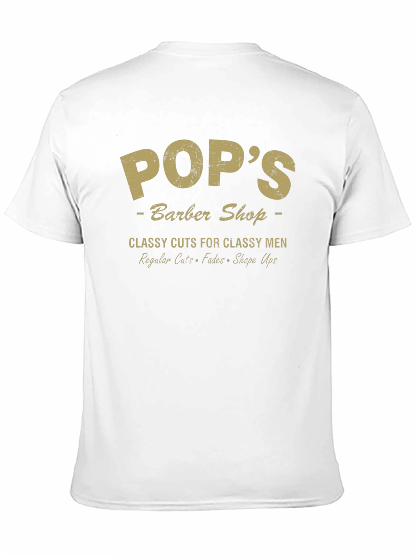 Pops Barber Shop Graphic Tee