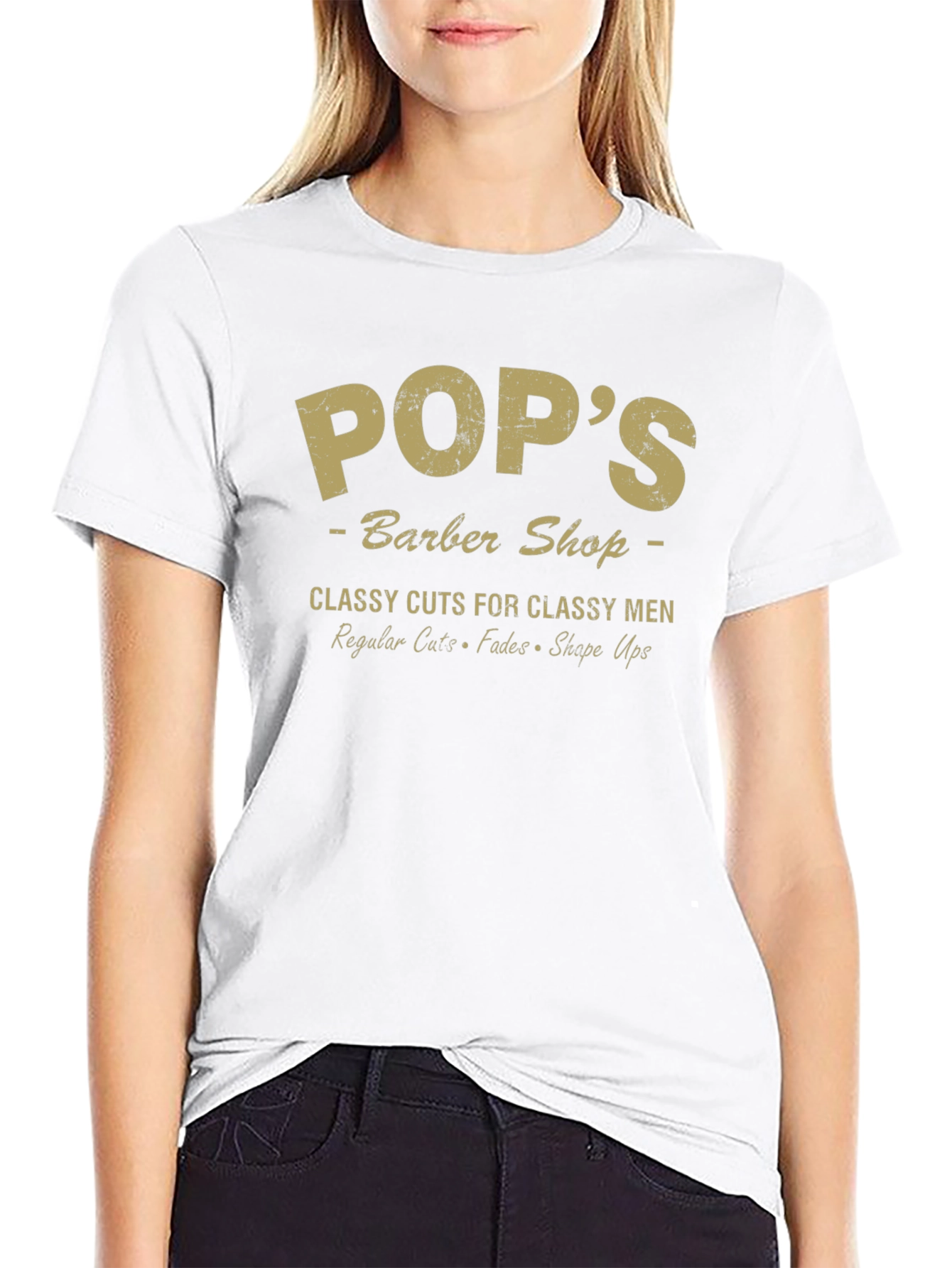 Pops Barber Shop Graphic Tee