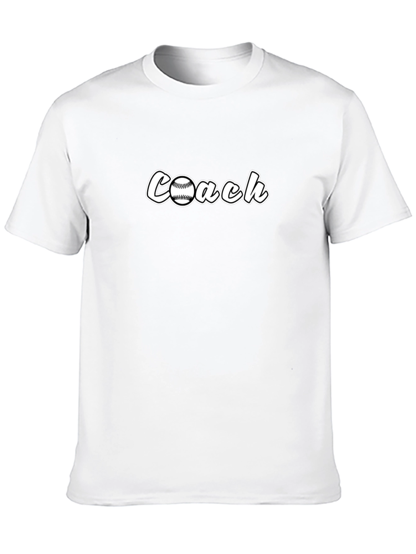 Baseball Coach Black T-Shirt