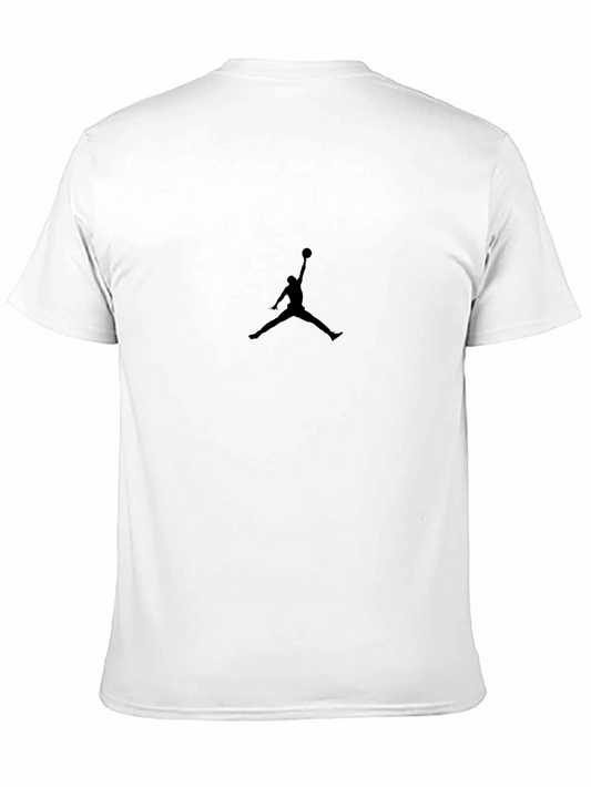 Mens Black T-Shirt with Jumpman Logo