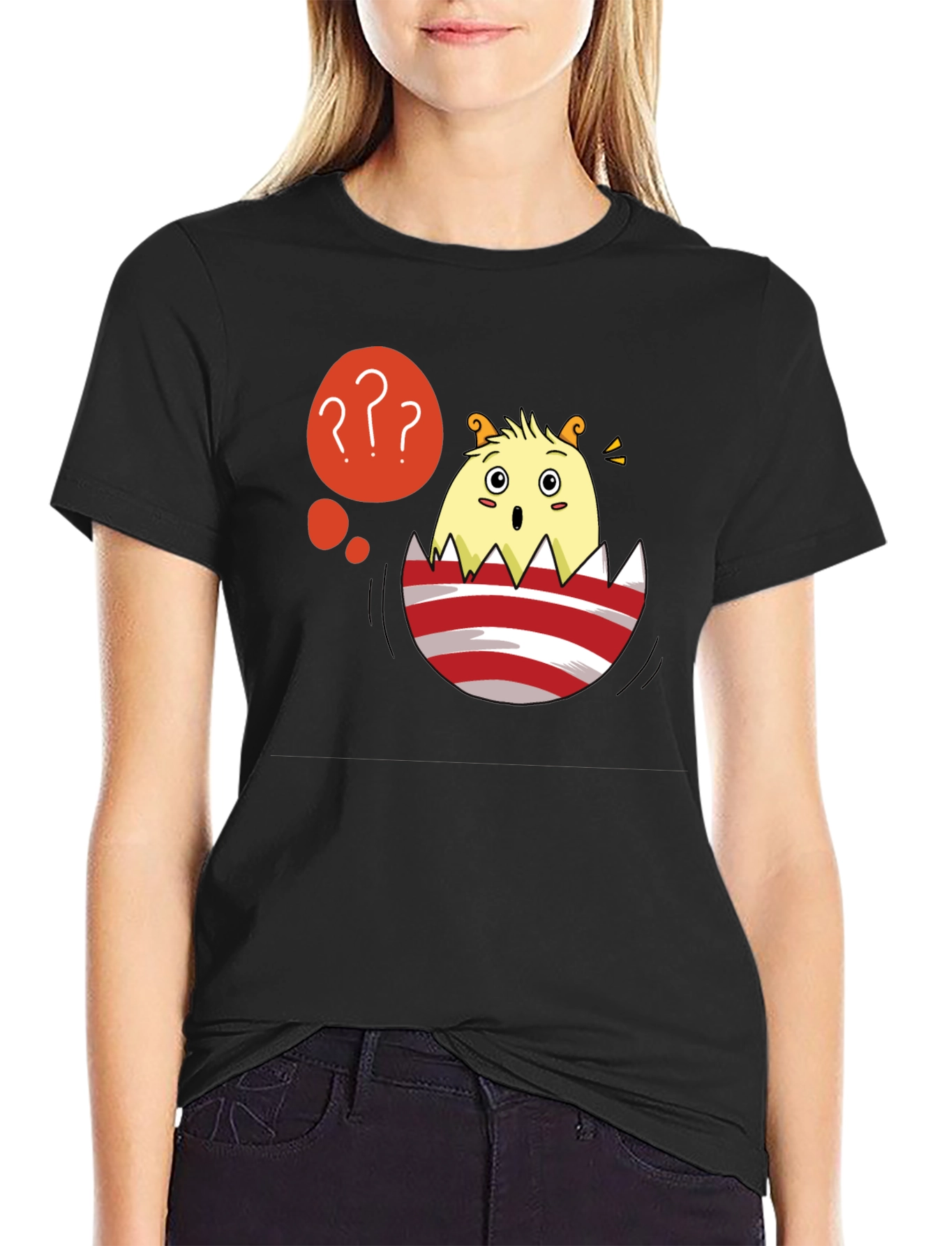 Funny Chick in Egg T-Shirt