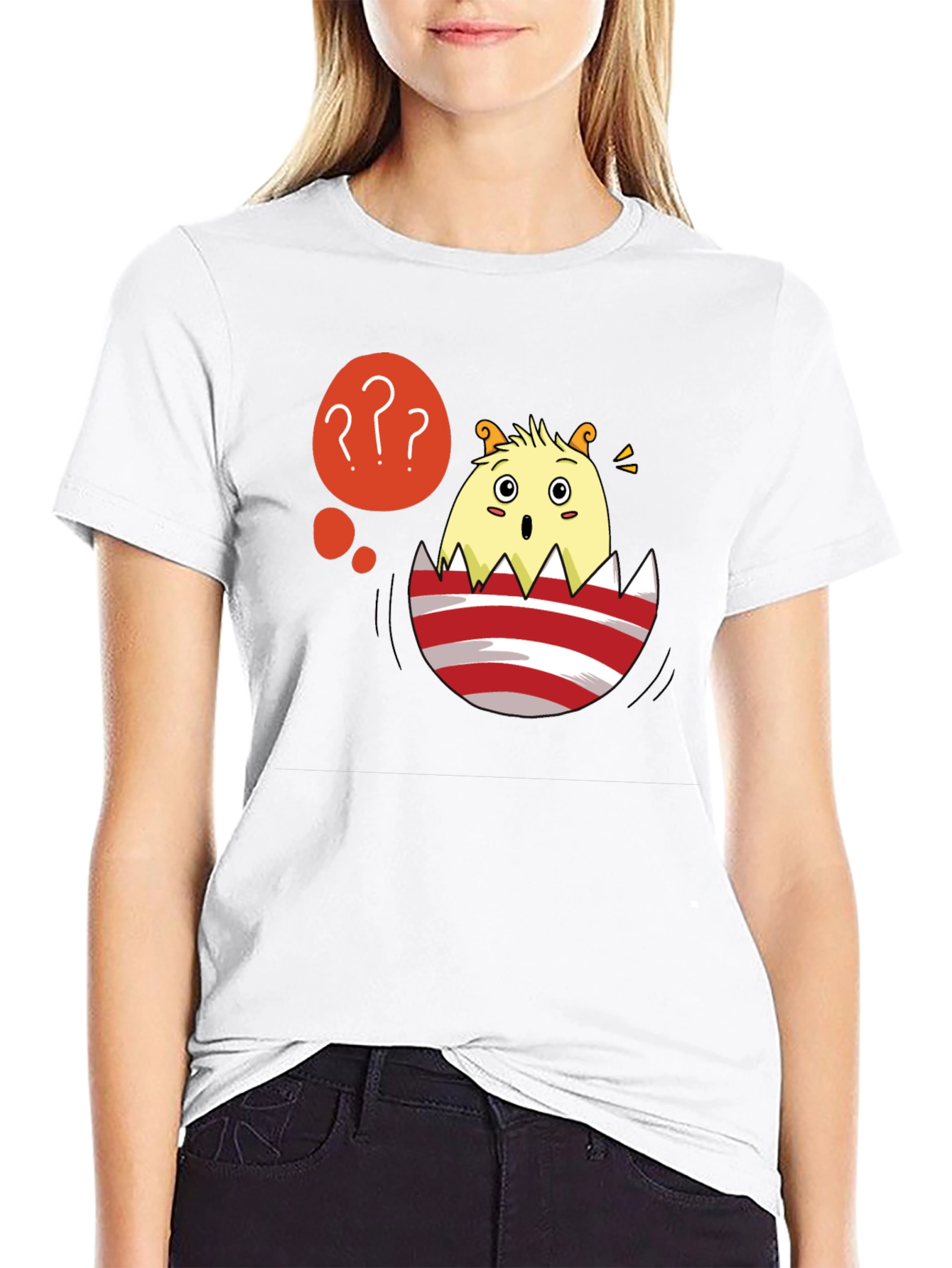 Funny Chick in Egg T-Shirt