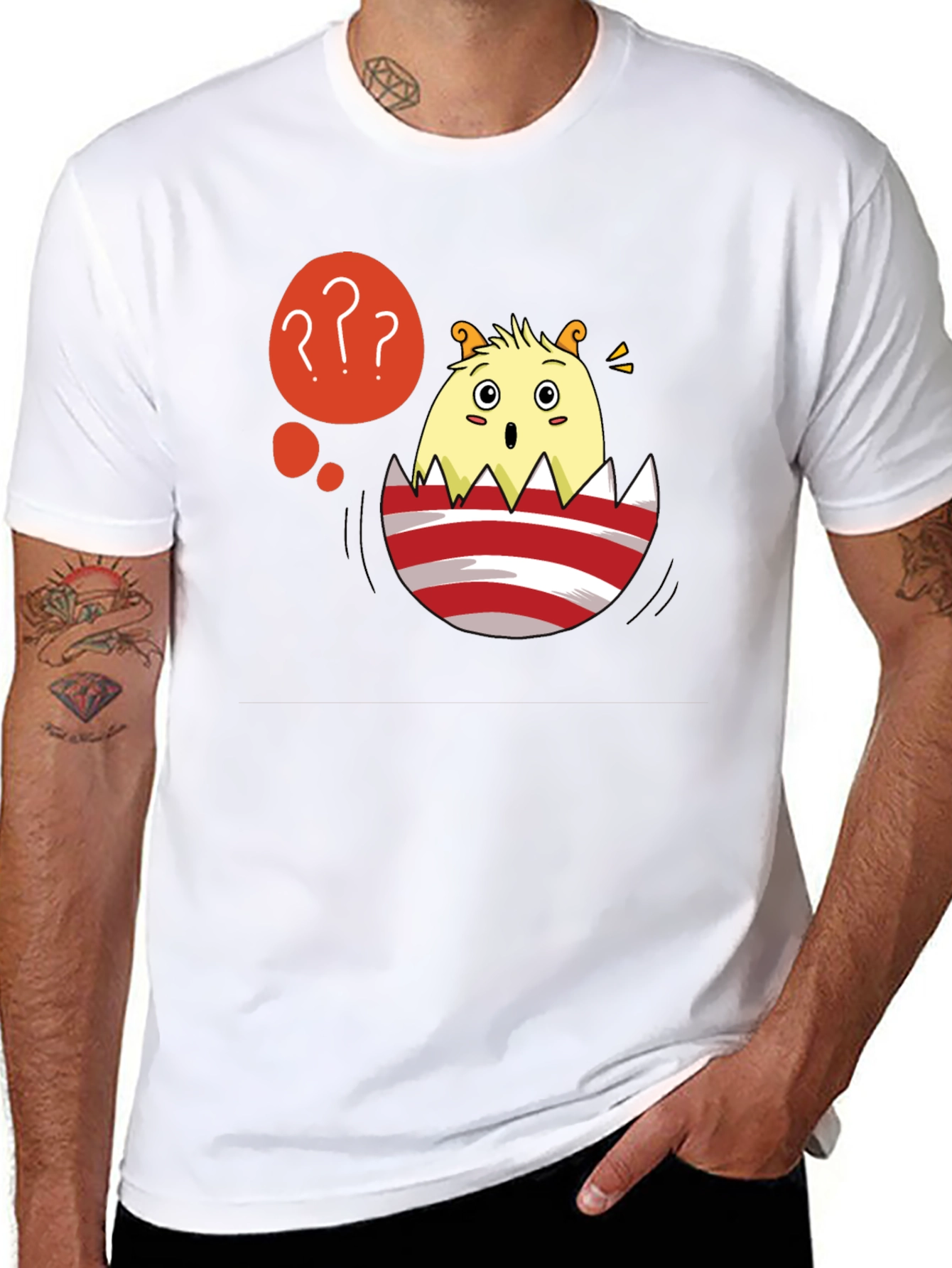 Funny Chick in Egg T-Shirt