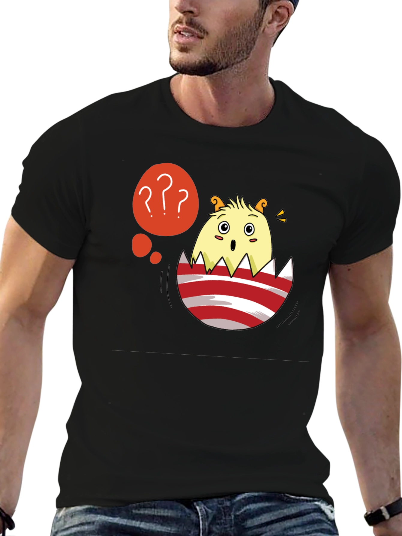 Funny Chick in Egg T-Shirt