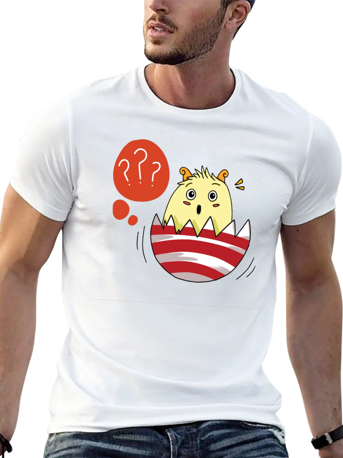 Funny Chick in Egg T-Shirt