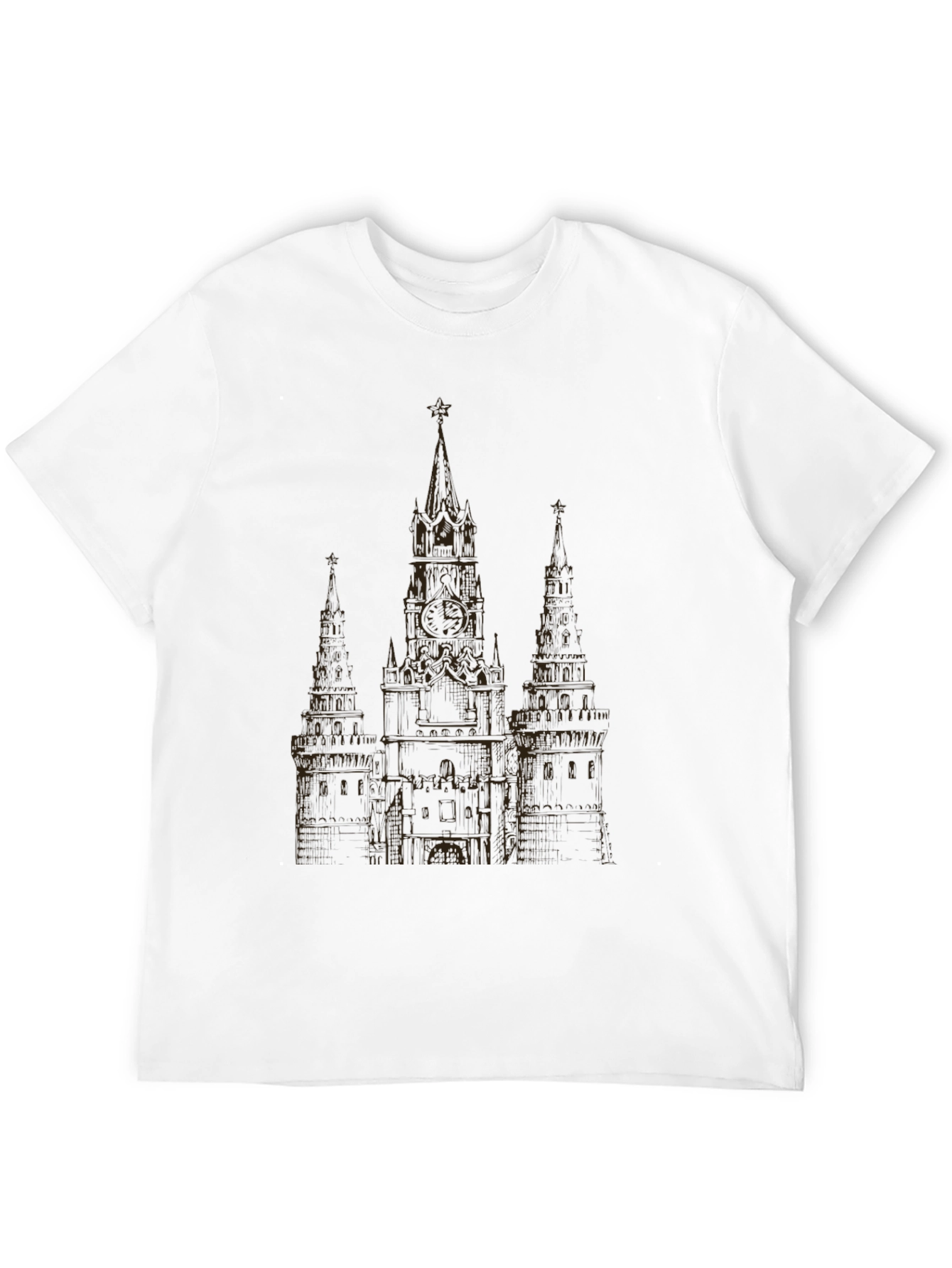 Kremlin Sketch Graphic T-Shirt